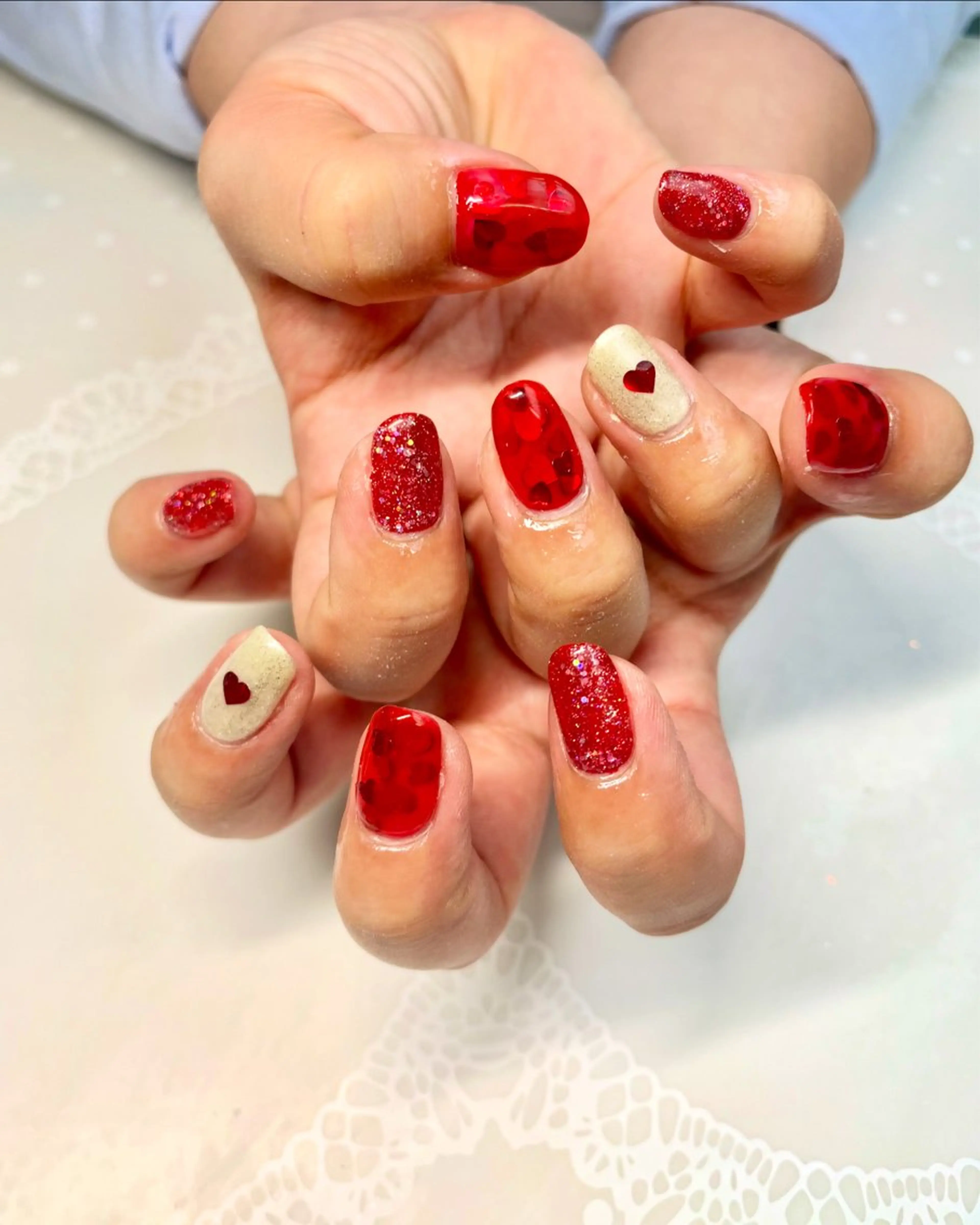 ネイル ハンドネイル 新宿ネイルサロン ジェミディローサ所属・新宿ネイルサロン ジェミディローサのネイルデザイン