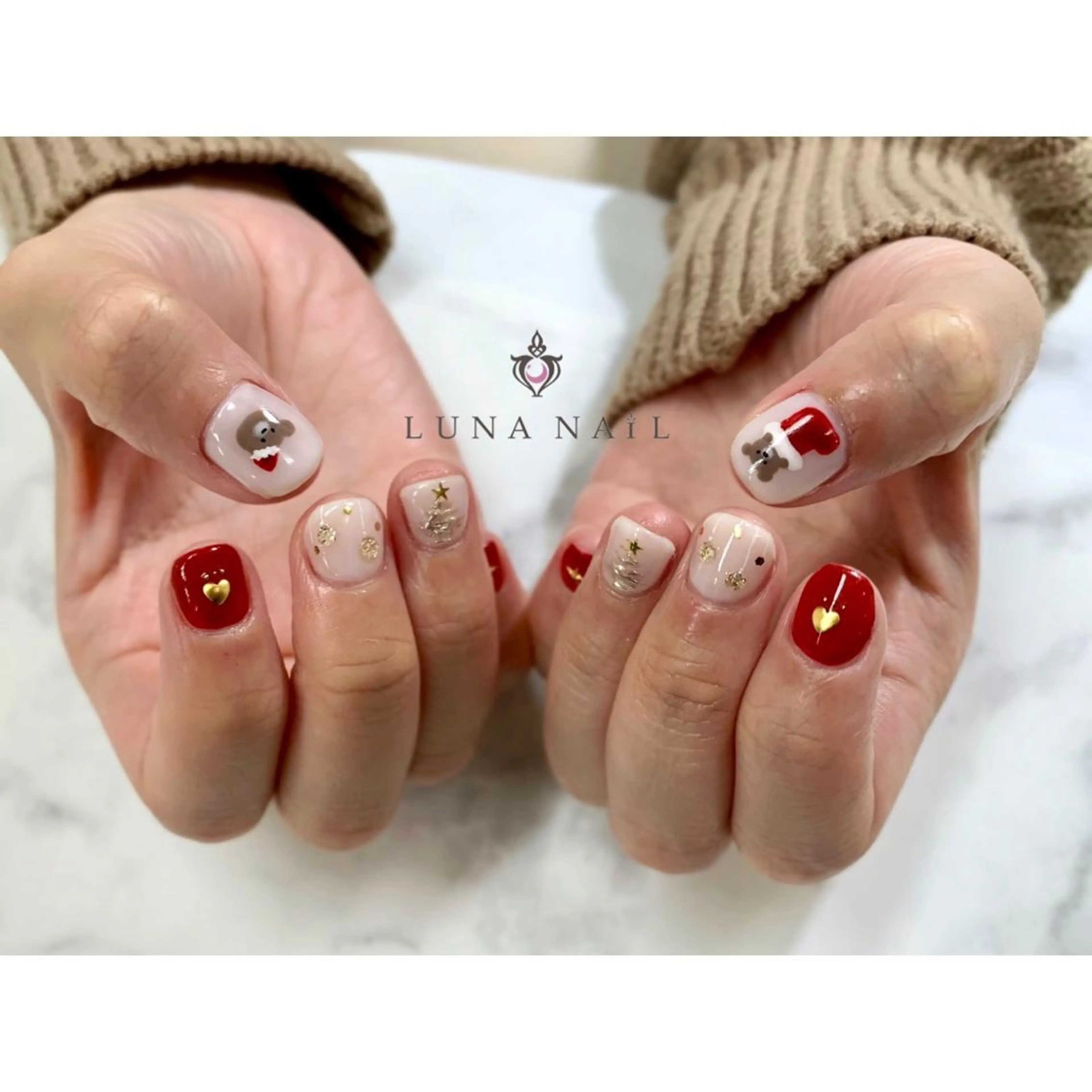 ネイル ハンドネイル アトリエ　ミモザ所属・いまむら あかりのネイルデザイン