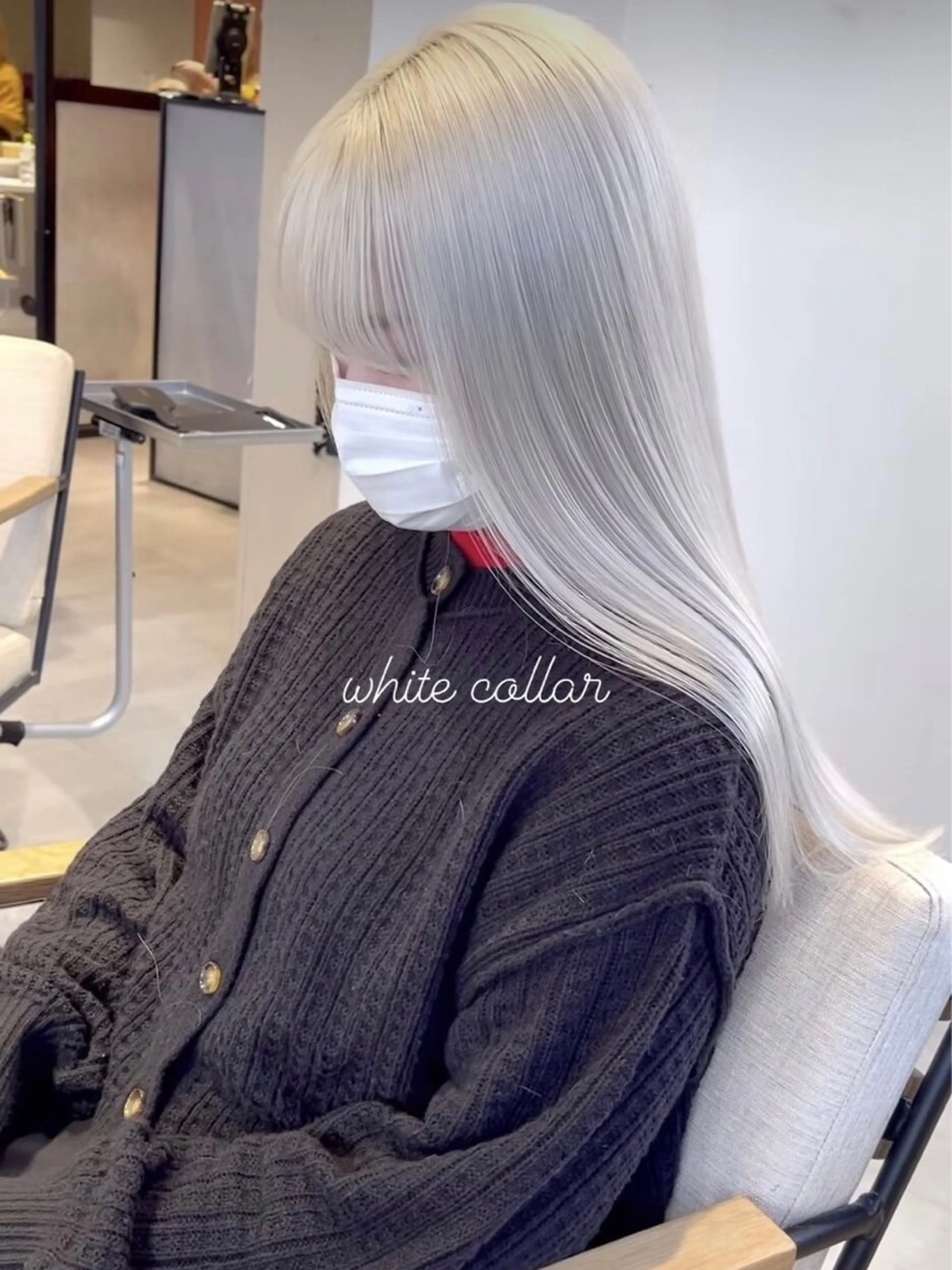 ロング カラー 江坂エリア最安値◎ ブリーチ*土田のヘアスタイル