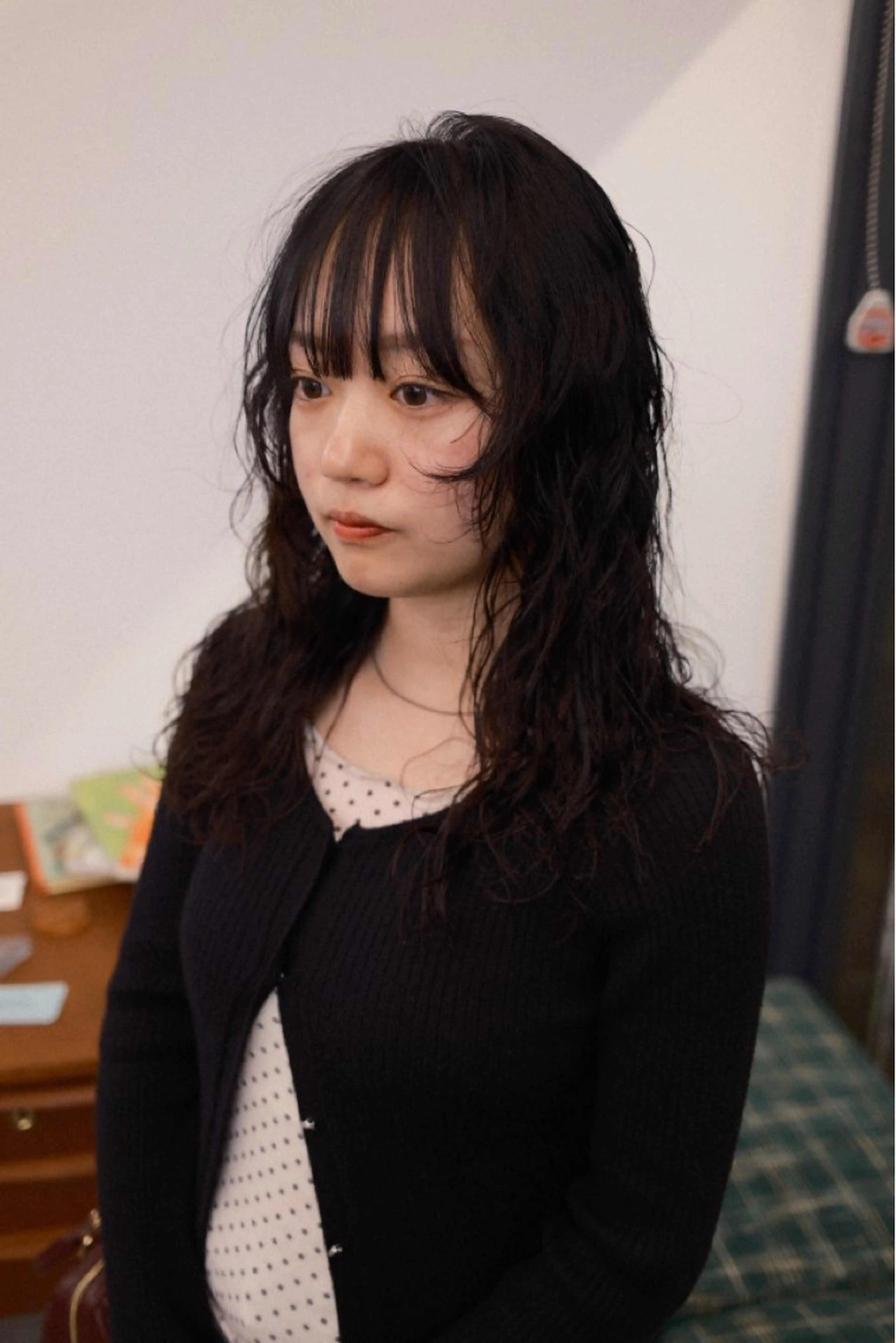 ロング ボブ ウルフカット カット パーマ 【お洒落パーマ】 Elme　肥塚康汰郎のヘアスタイル