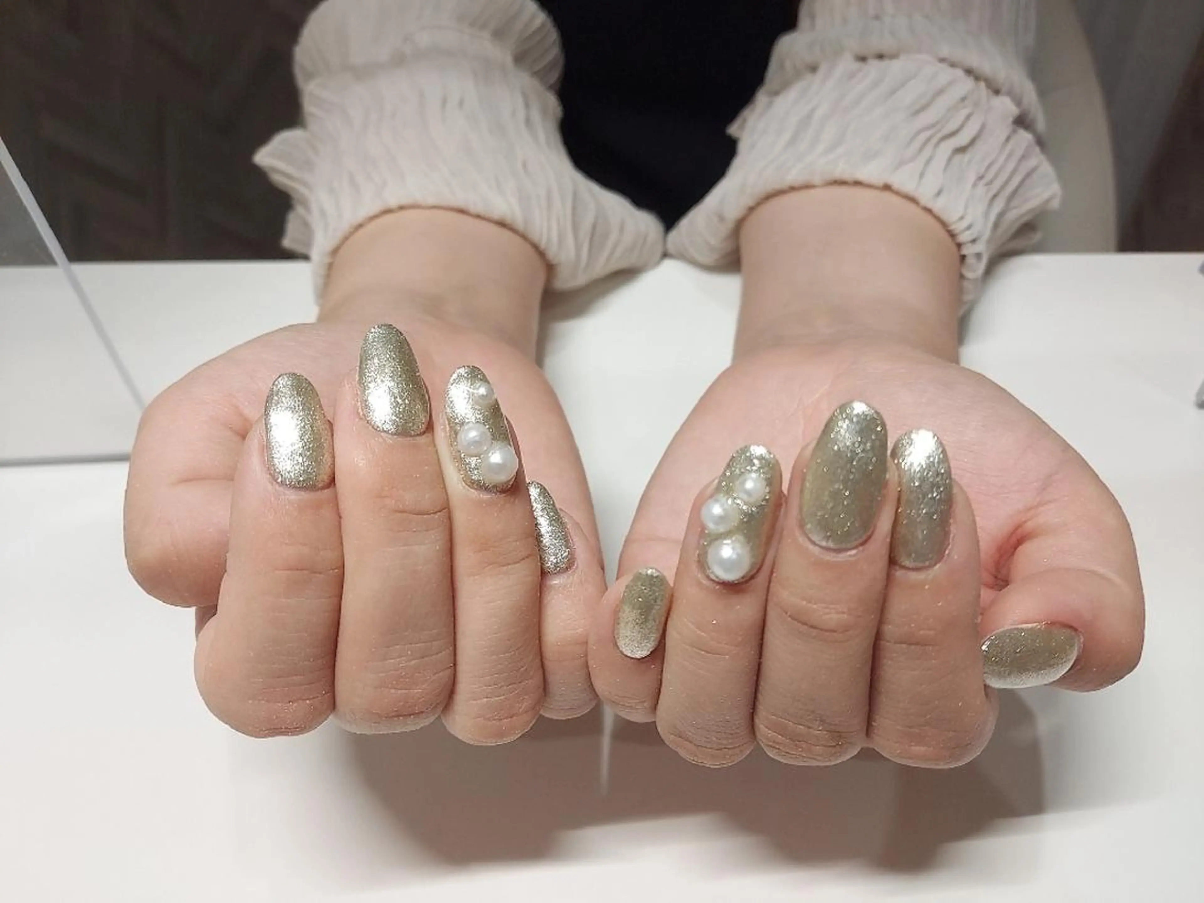 ネイル アートネイル ジェルネイル パラジェル ハンドネイル Miss:R  中津店 所属・稲岡 麻里亜のネイルデザイン