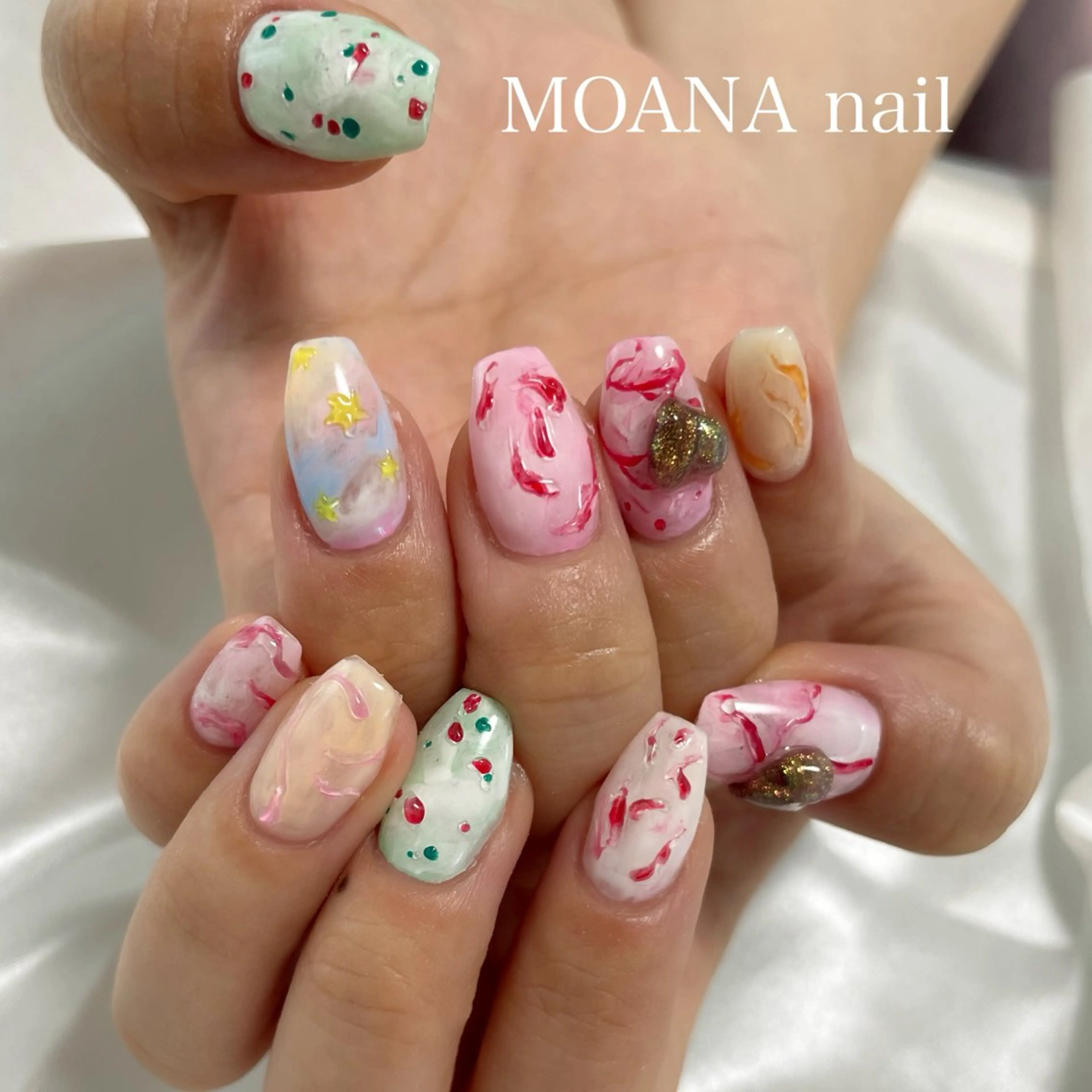ネイル ハンドネイル nail salon MOANA Yuriのネイルデザイン