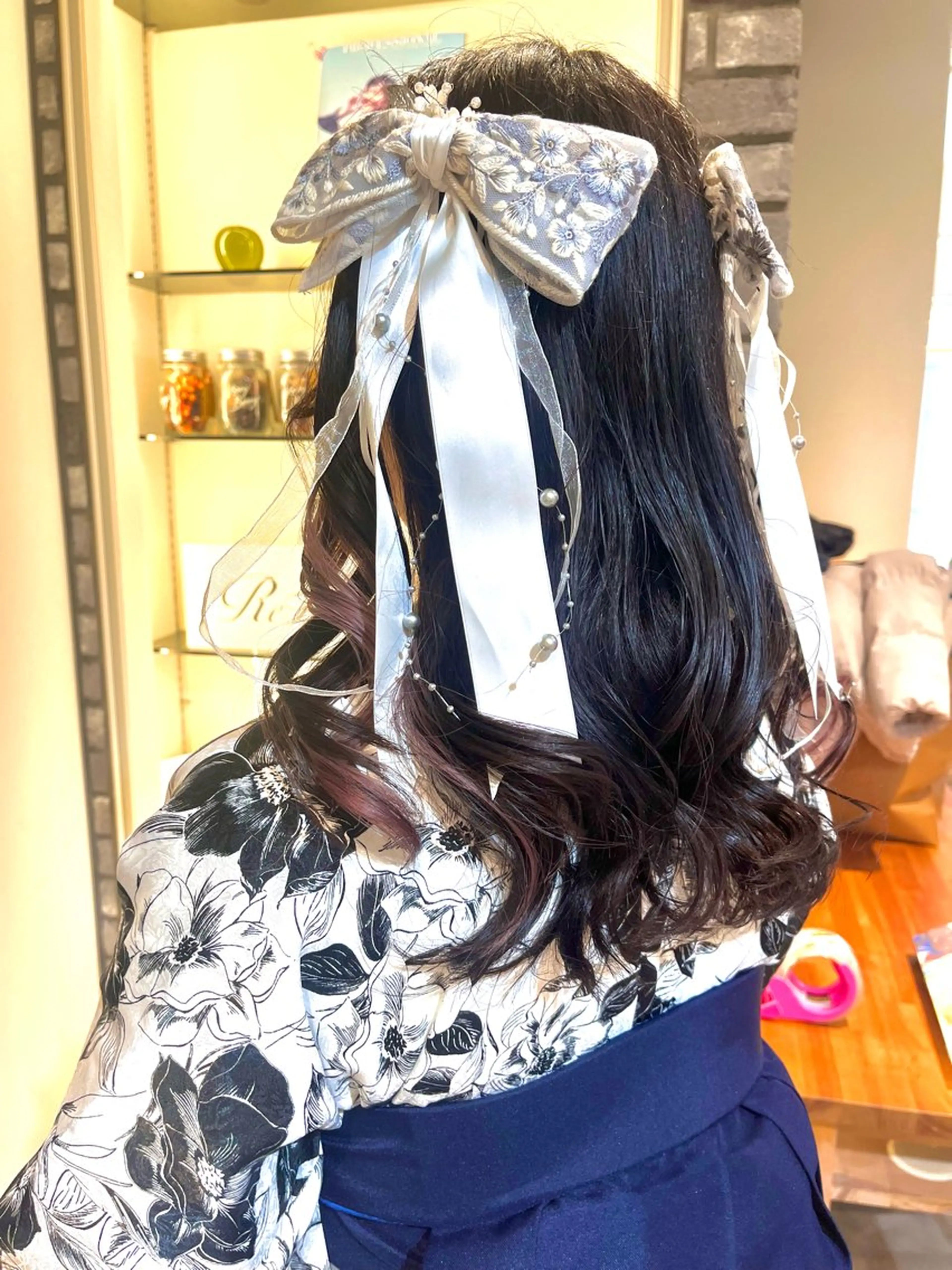 ロング 着付け 似合わせカット🌷関 郁美🌷のヘアスタイル