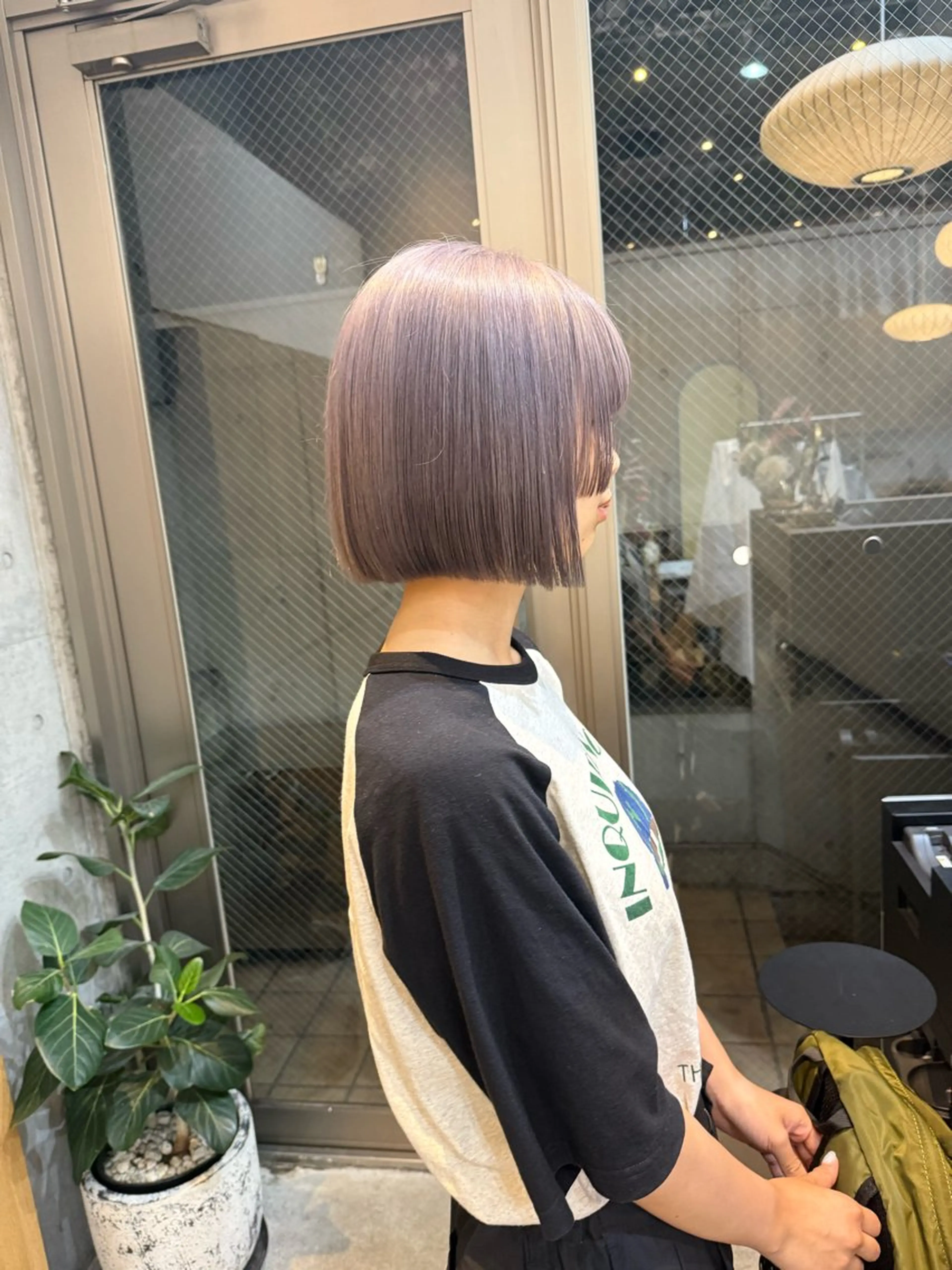 カラー ❤️アヤカ Wカラー ボブ レイヤー❤️のヘアスタイル