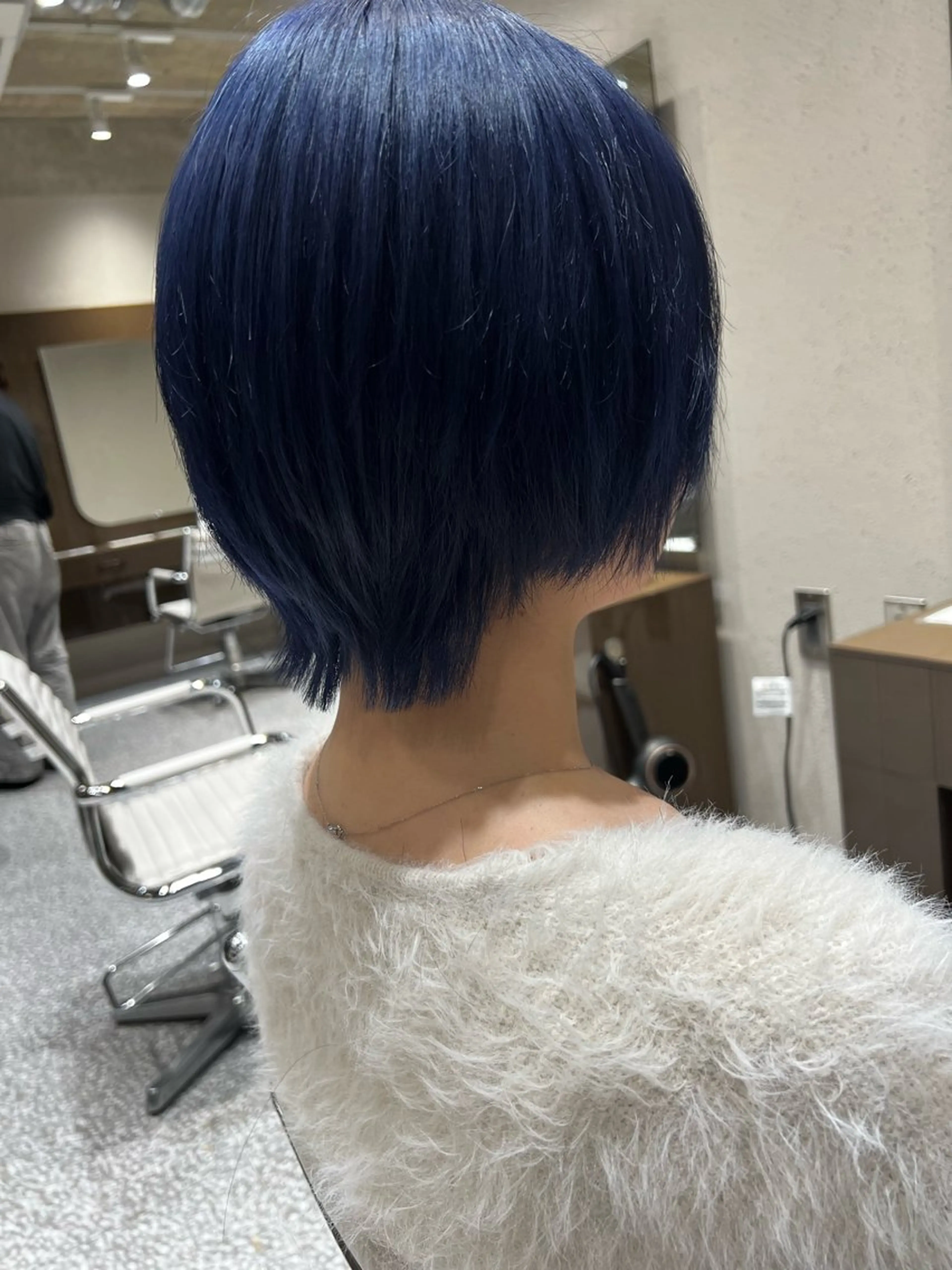 ショート カット ヘアカラー La fith hair coco所属・りおう ✄﻿メンズ✄﻿ボブのヘアスタイル