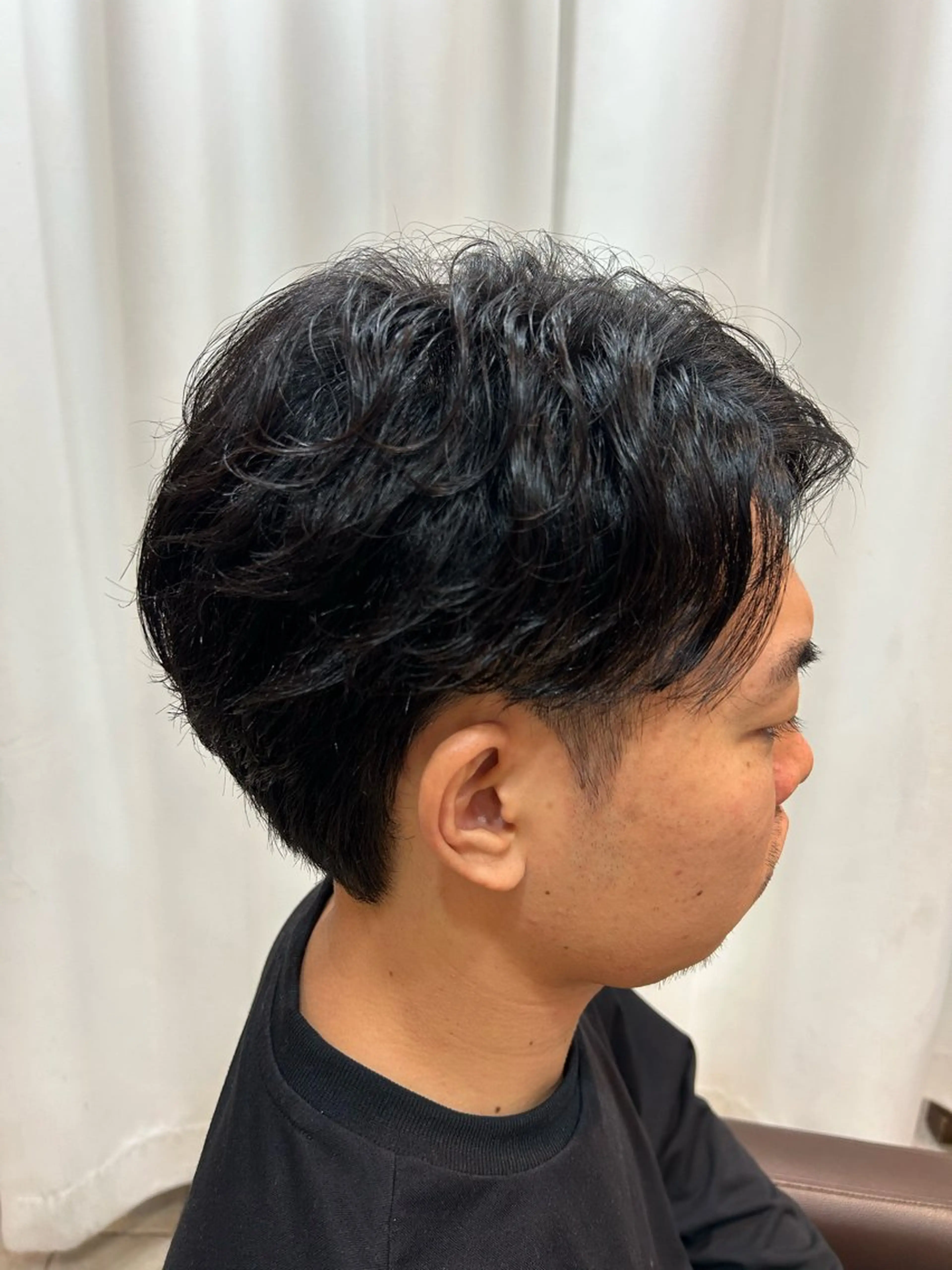 ショート メンズ カット パーマ 脇野 真琴のヘアスタイル