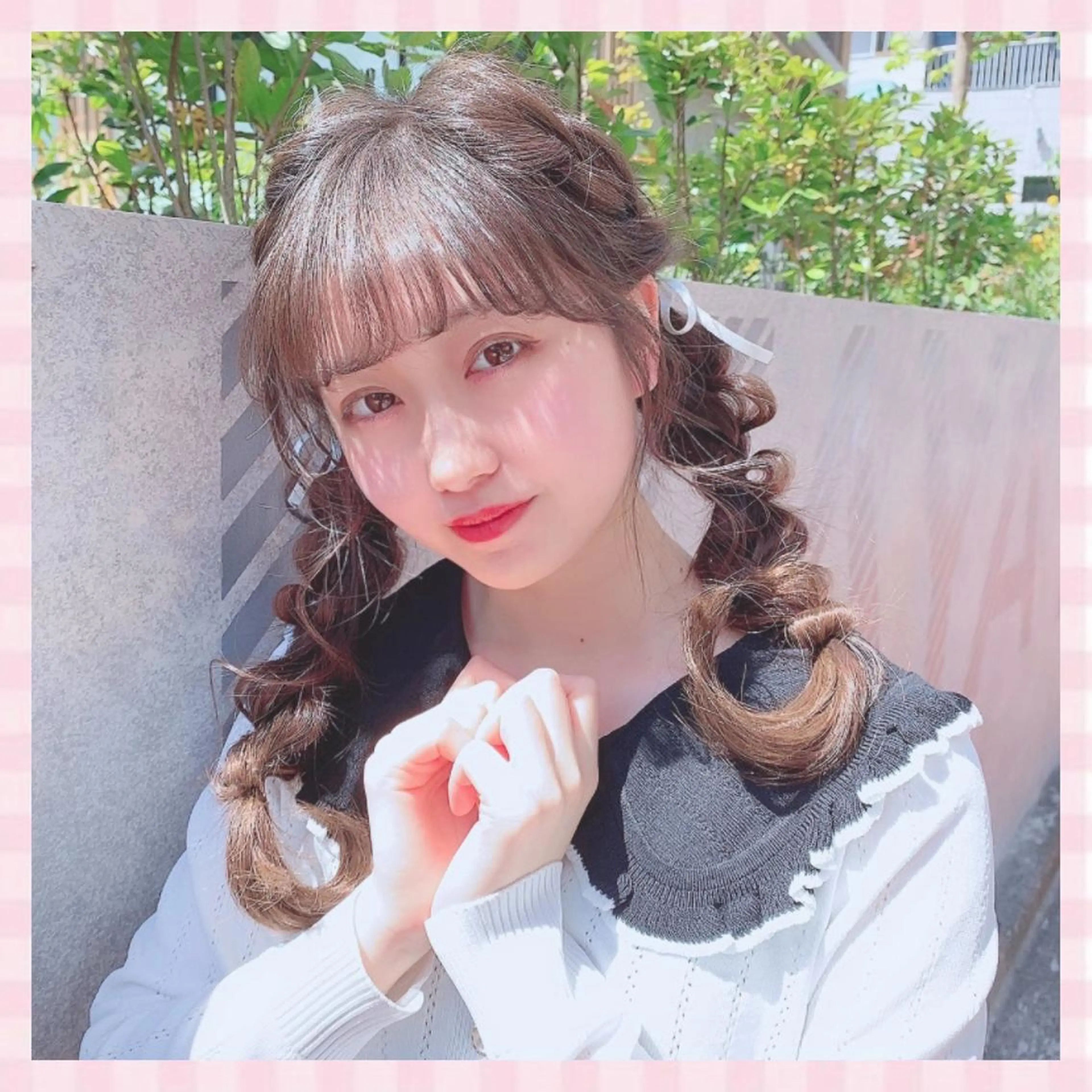 ロング ヘアアレンジ 💗ガーリーヘア🎀 saki💗のヘアスタイル