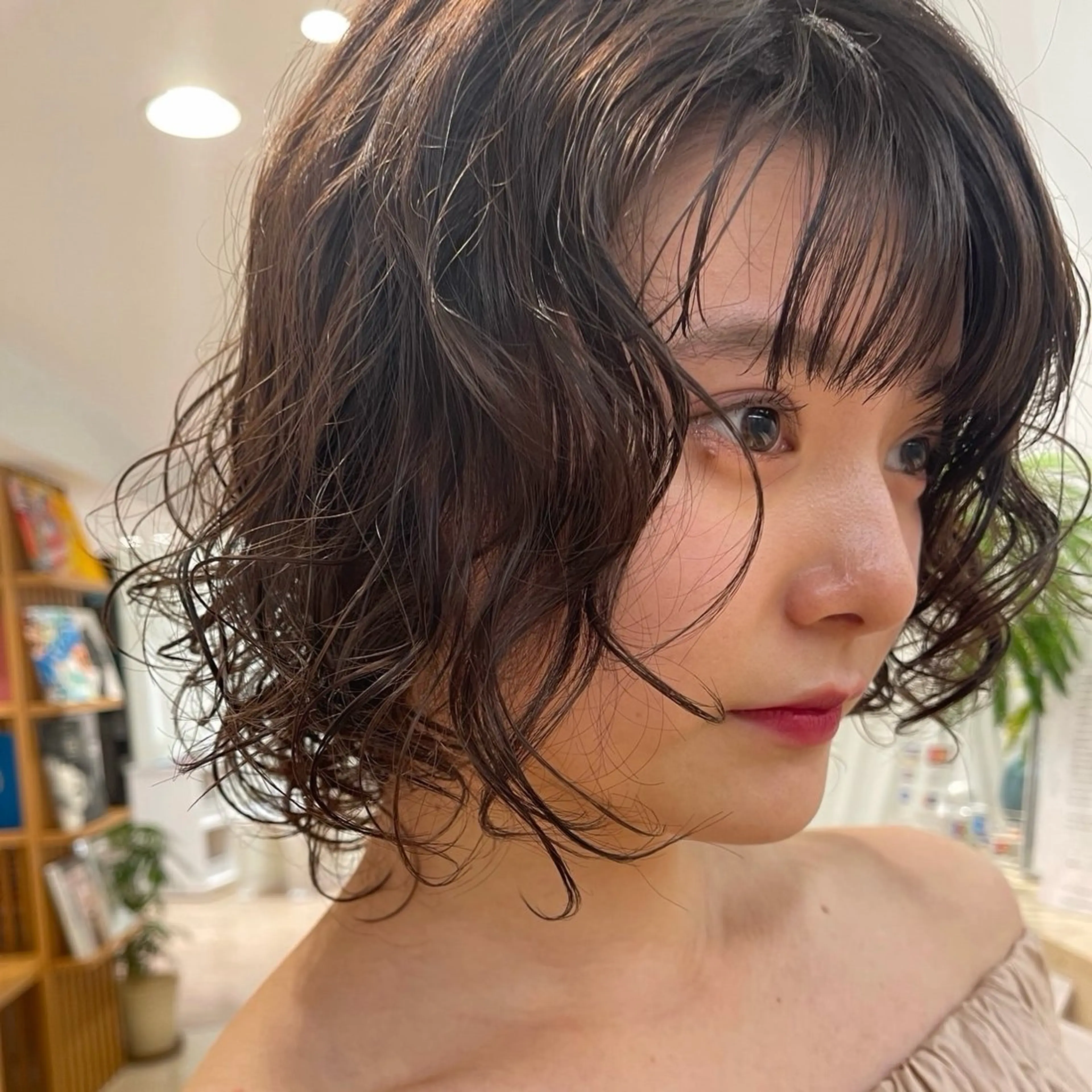 ショート パーマ soto.所属・HARUHI 銀座 美容師౨ৎ⋆˚のヘアスタイル