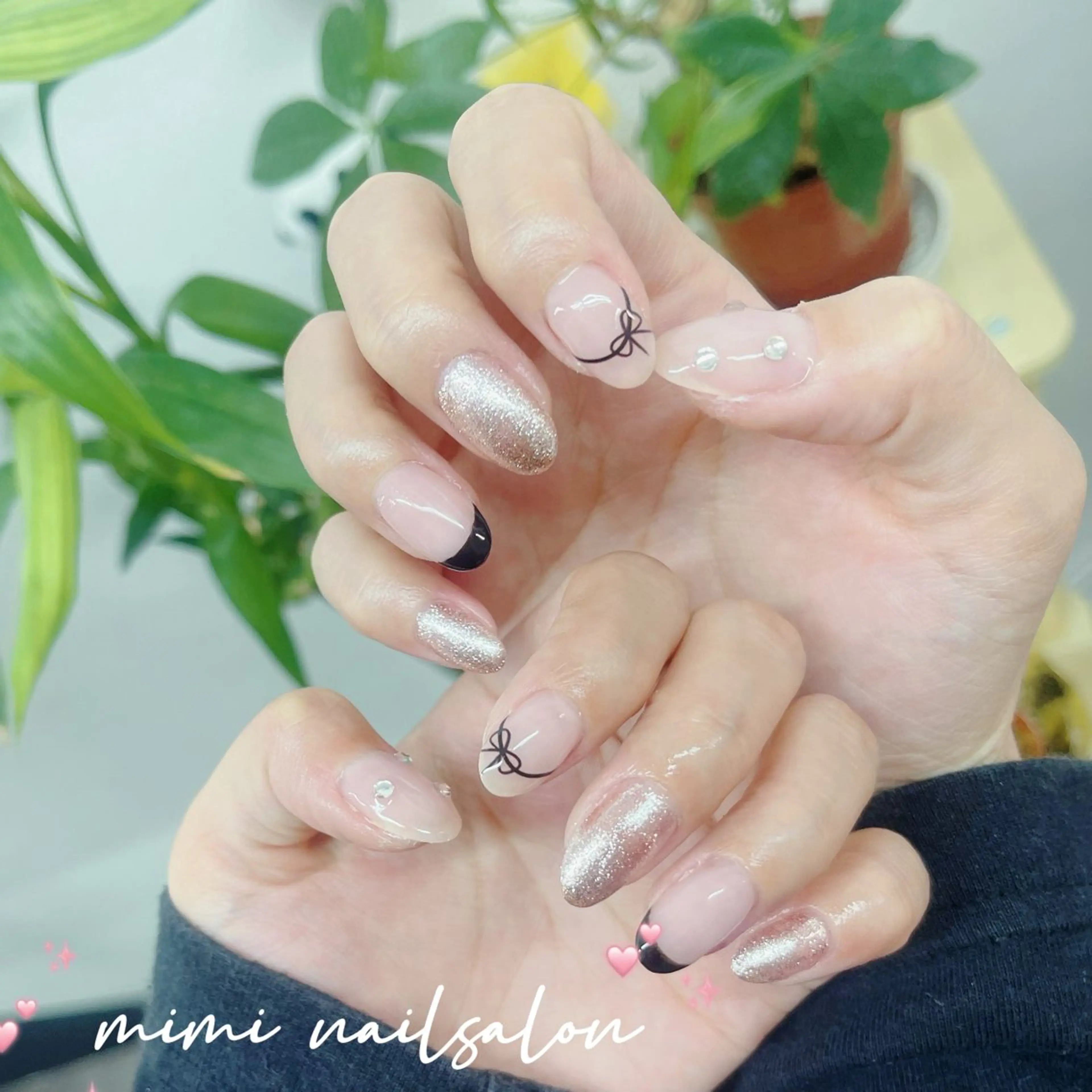 ネイル スカルプ長さ出し専門店　MIMI nailsalon 上野店所属・RIN Amiのネイルデザイン