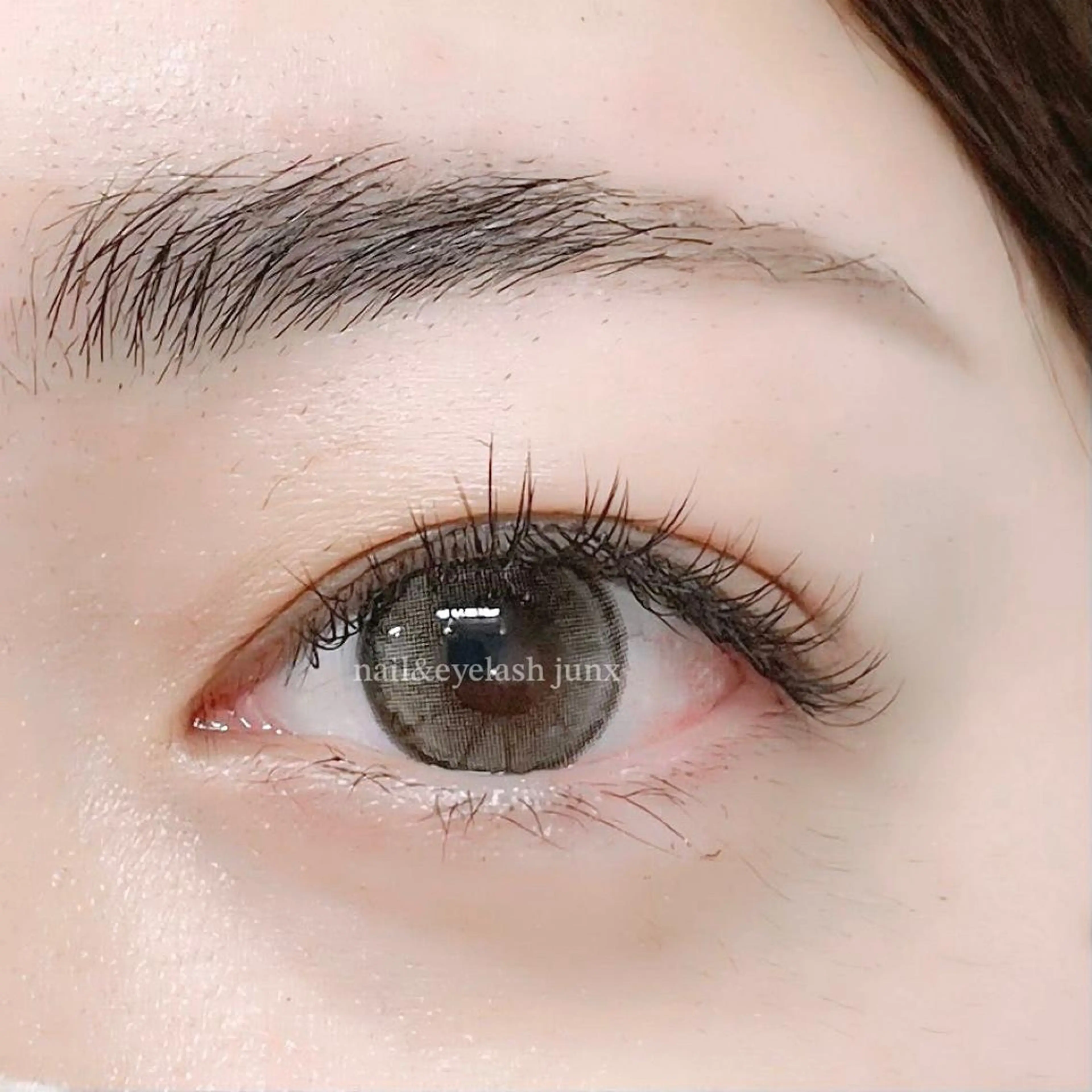 マツエク・マツパ フラットラッシュ マツエク Nail　Space Junx /水成のマツエク・マツパデザイン