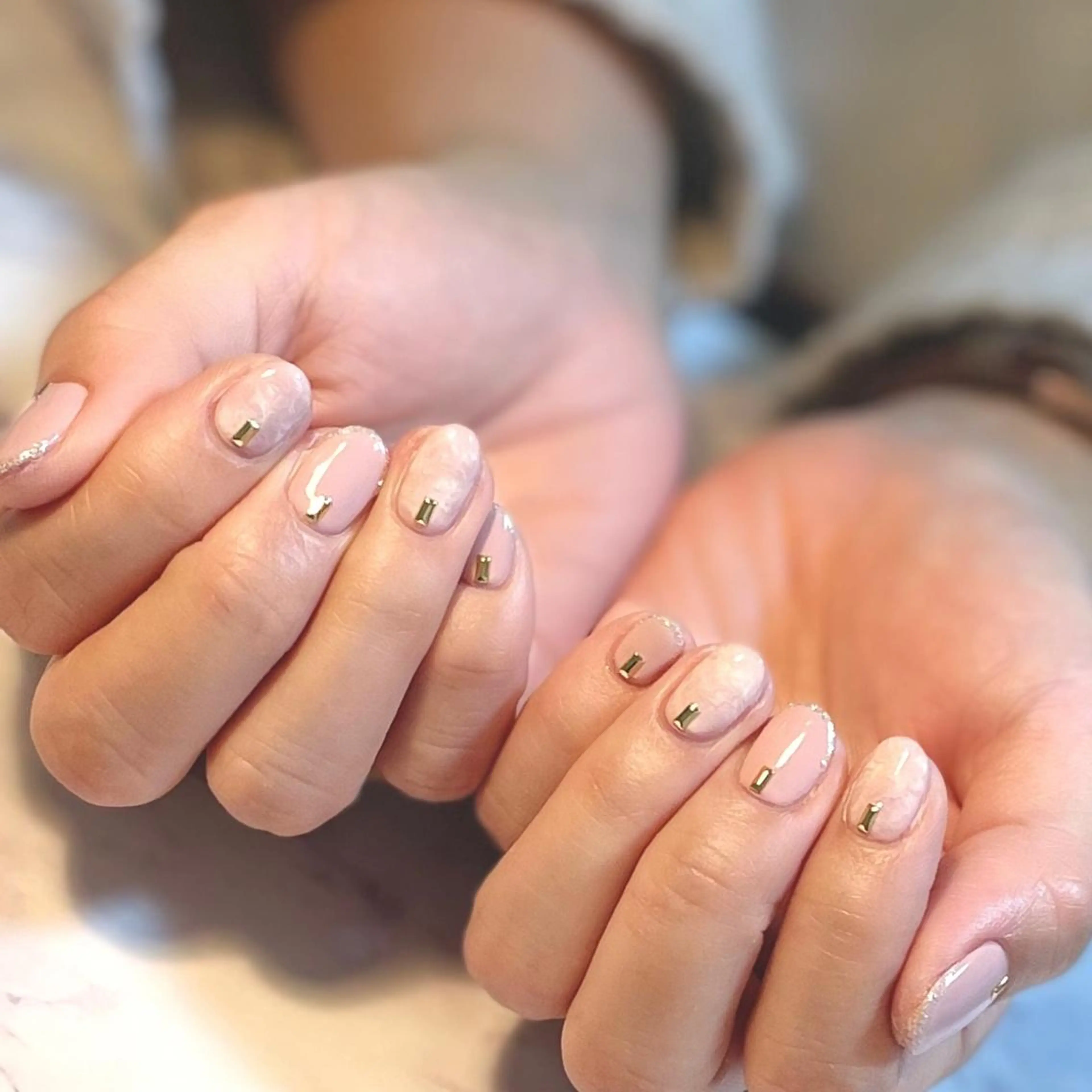 ネイル 大理石ネイル(マーブル) ワンカラーネイル KOMINE TOMOKOのネイルデザイン