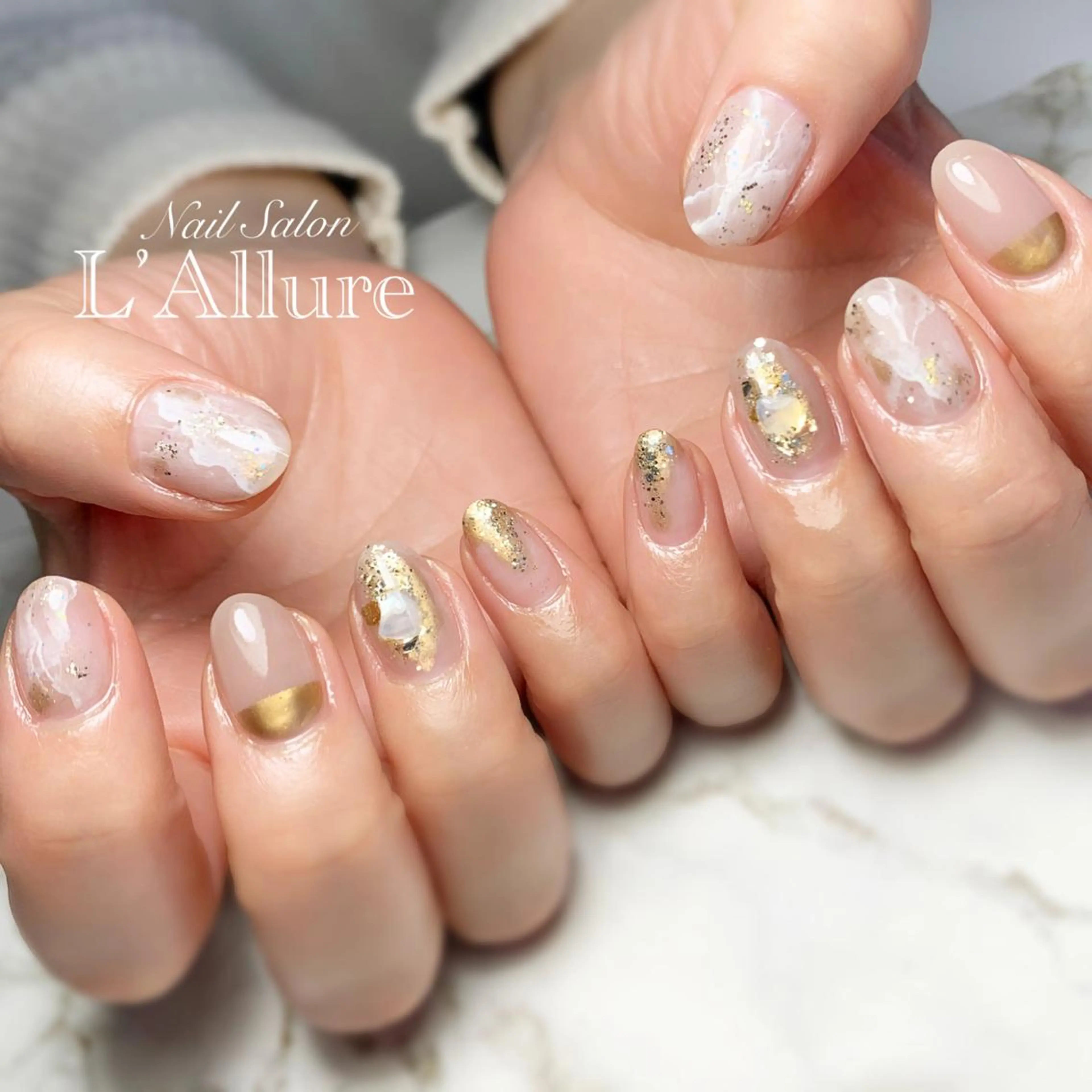 ネイル ハンドネイル Nail Salon L’Allureのネイルデザイン