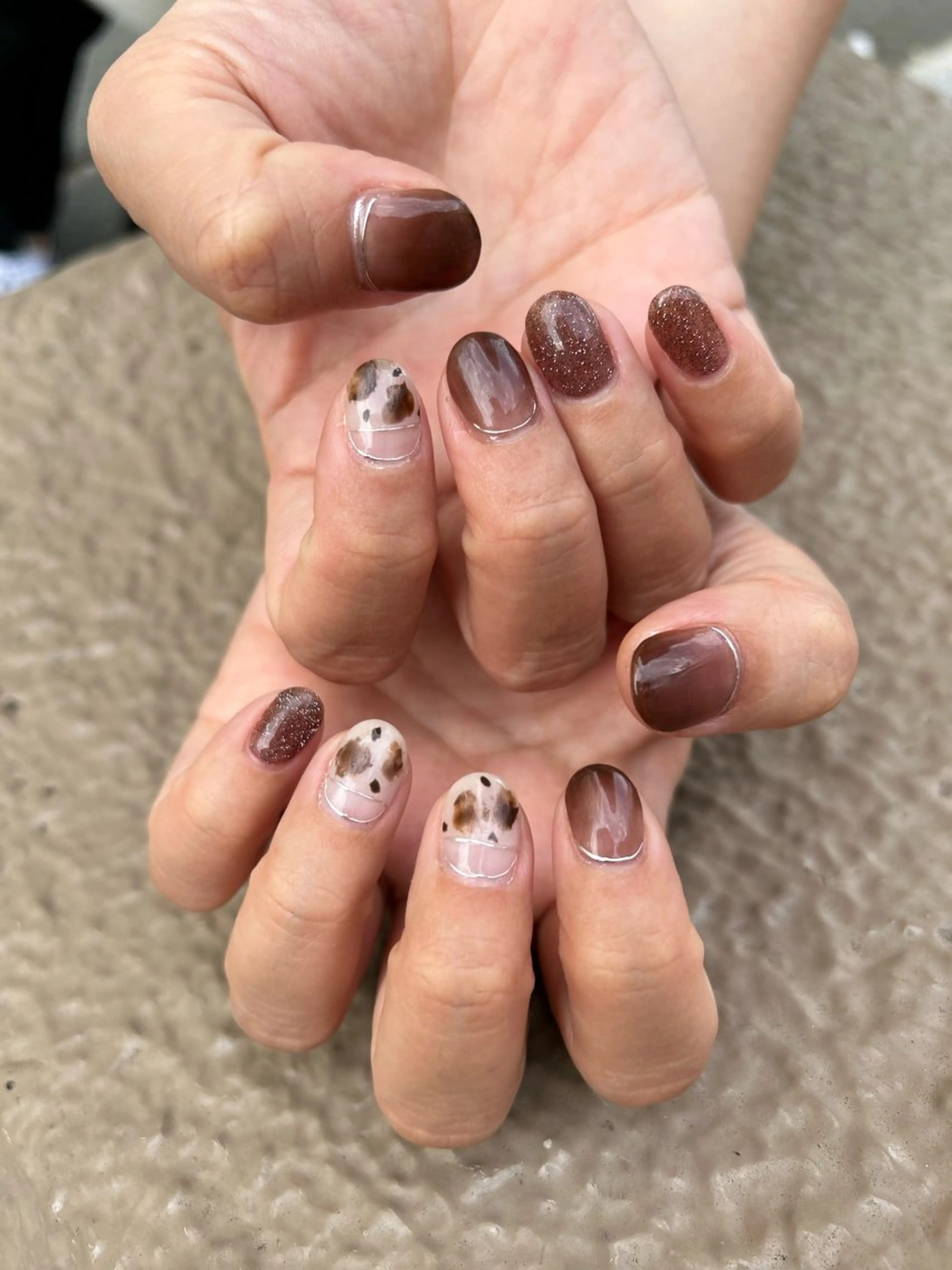 ネイル ハンドネイル フットネイル ✴︎ Delightのネイルデザイン