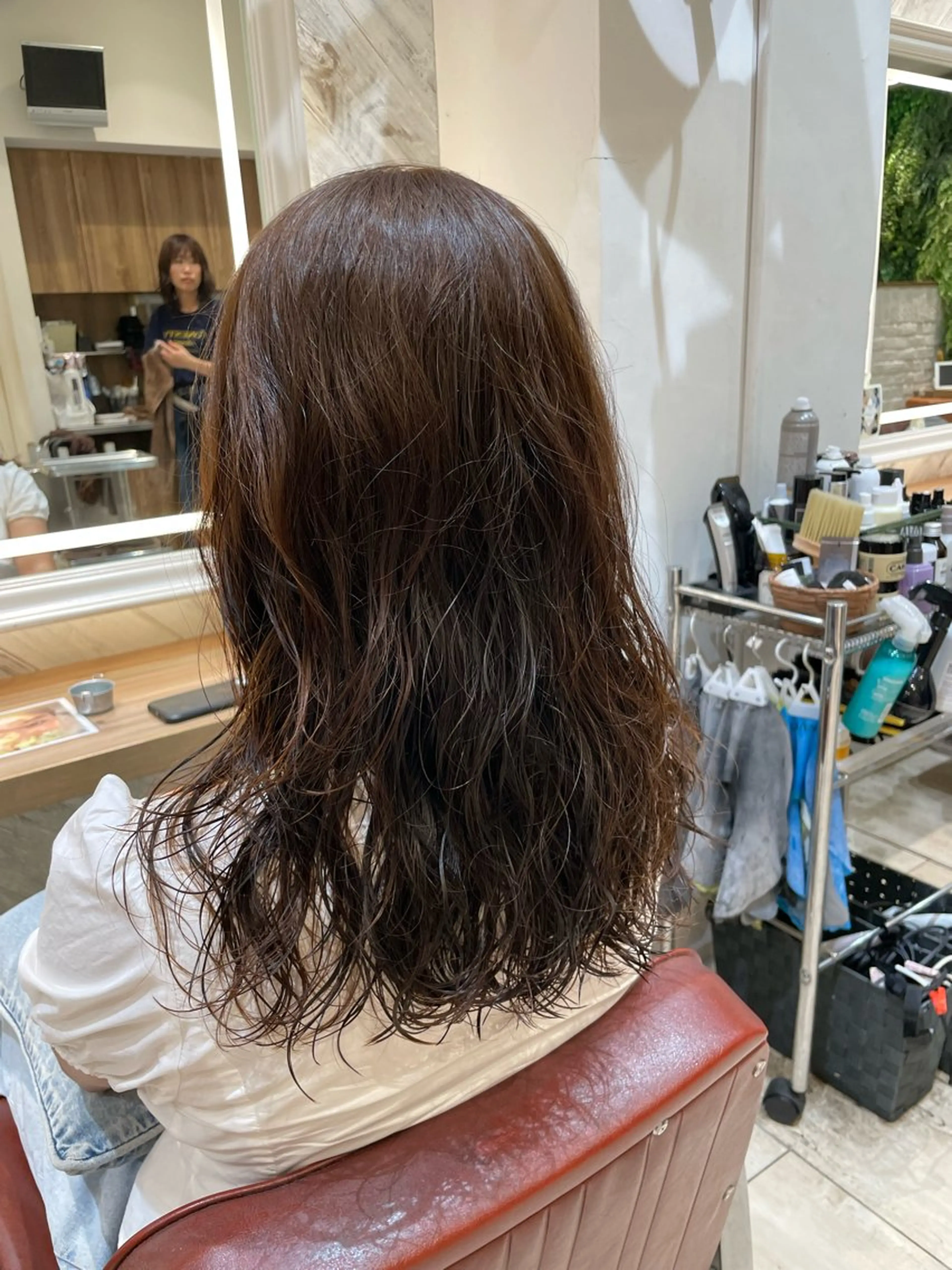 ロング パーマ パーマ ブリーチ超特化美容師 ☯️ルカ✡️💫のヘアスタイル