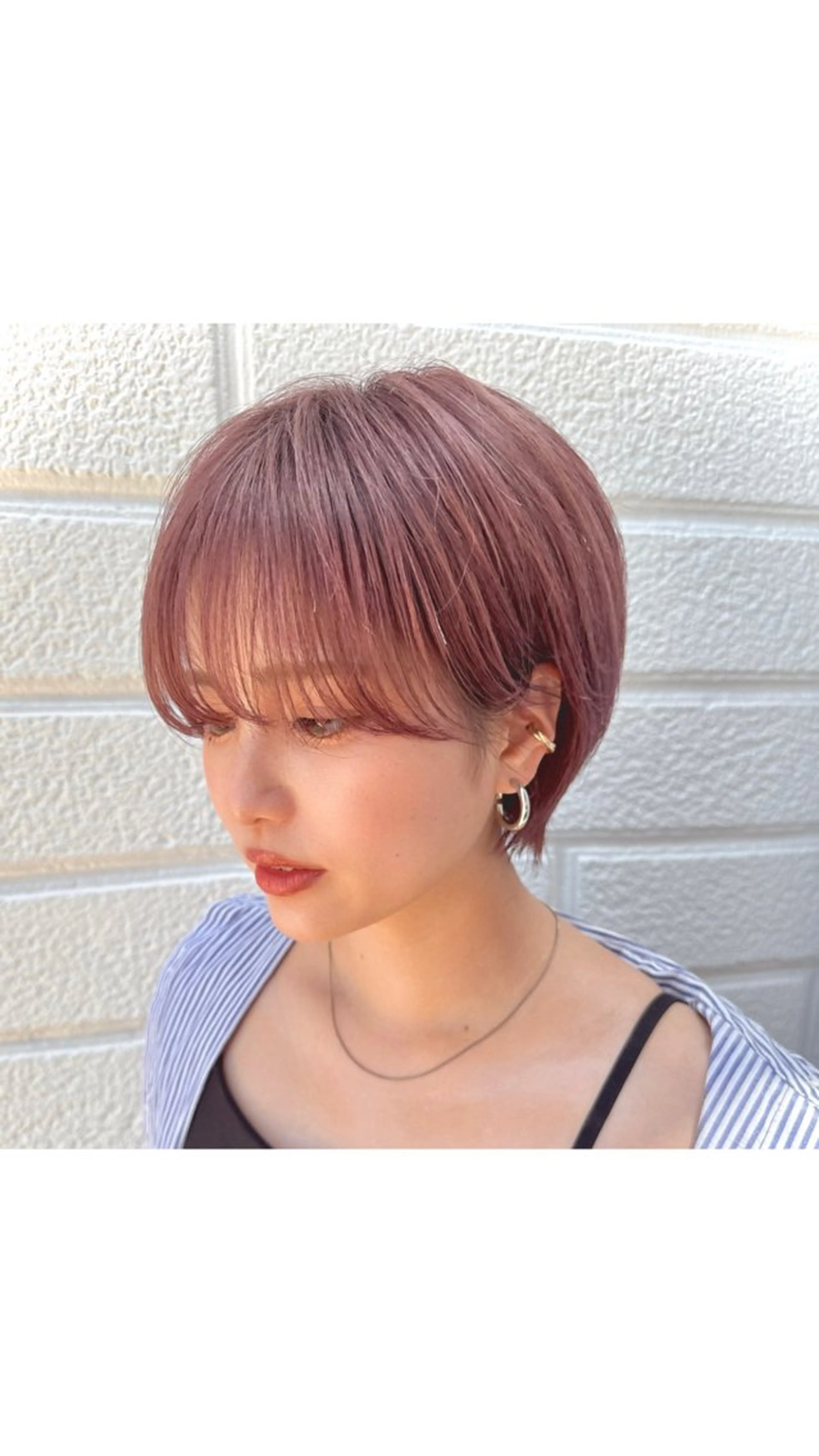 ショート カラー カット ヘアカラー 🌟TOSHI/透明 感カラー/ショートのヘアスタイル