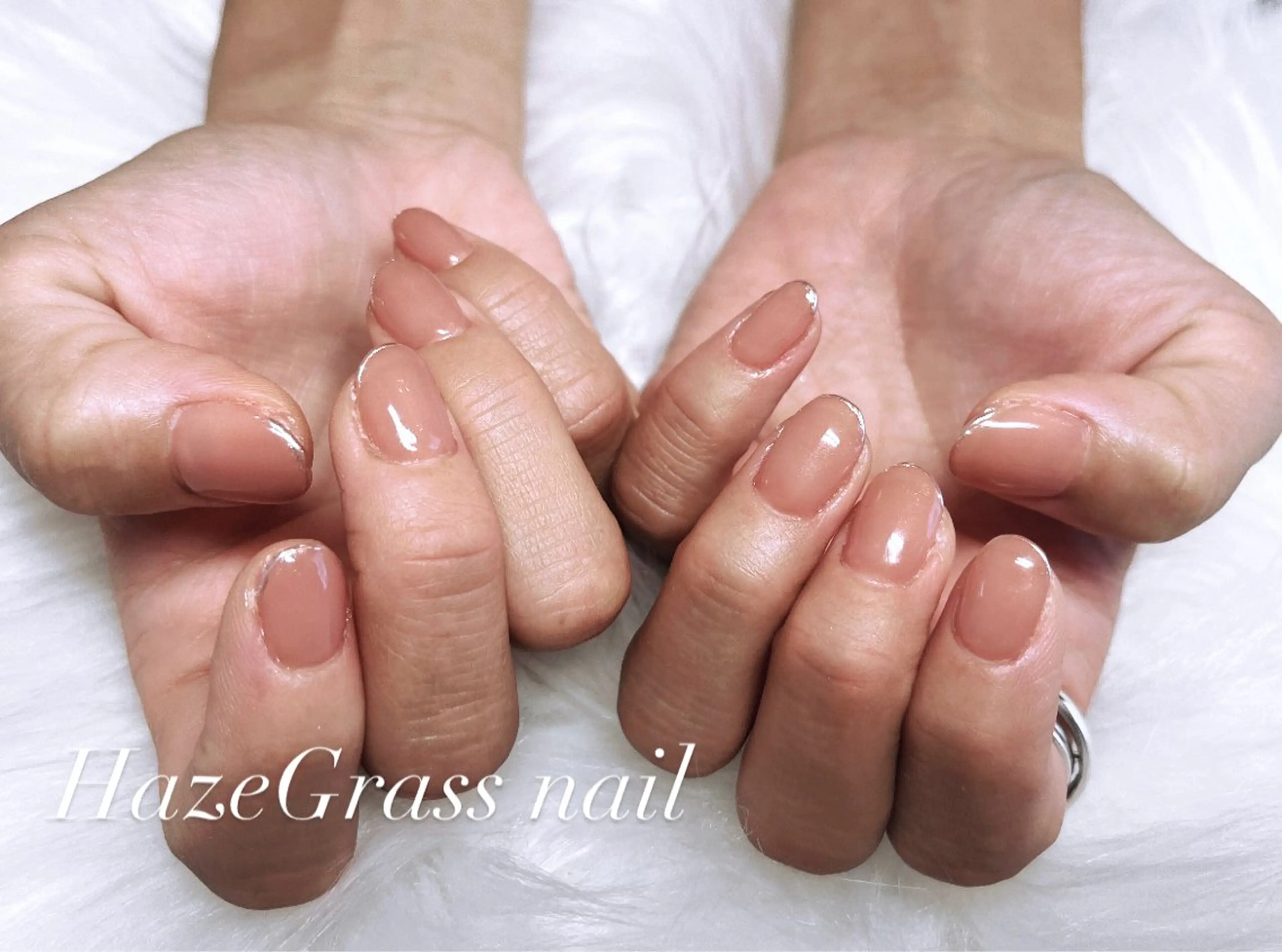 ミディアム HazeGrass NAILのネイルデザイン