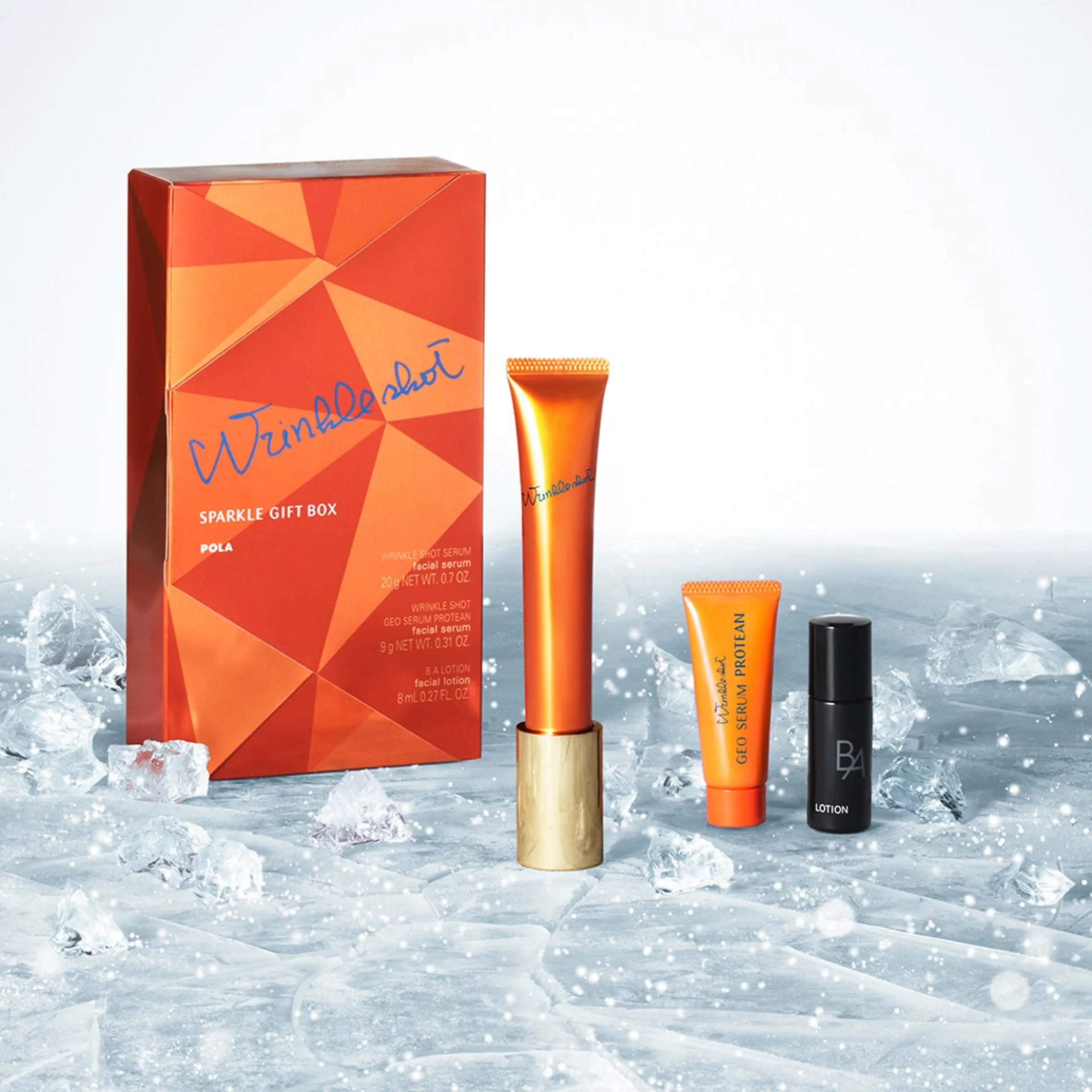 【Xmasコフレ】シワ美容液デビュー✨リンクルショットスパークルギフトボックス&フェイシャルマッサージの写真