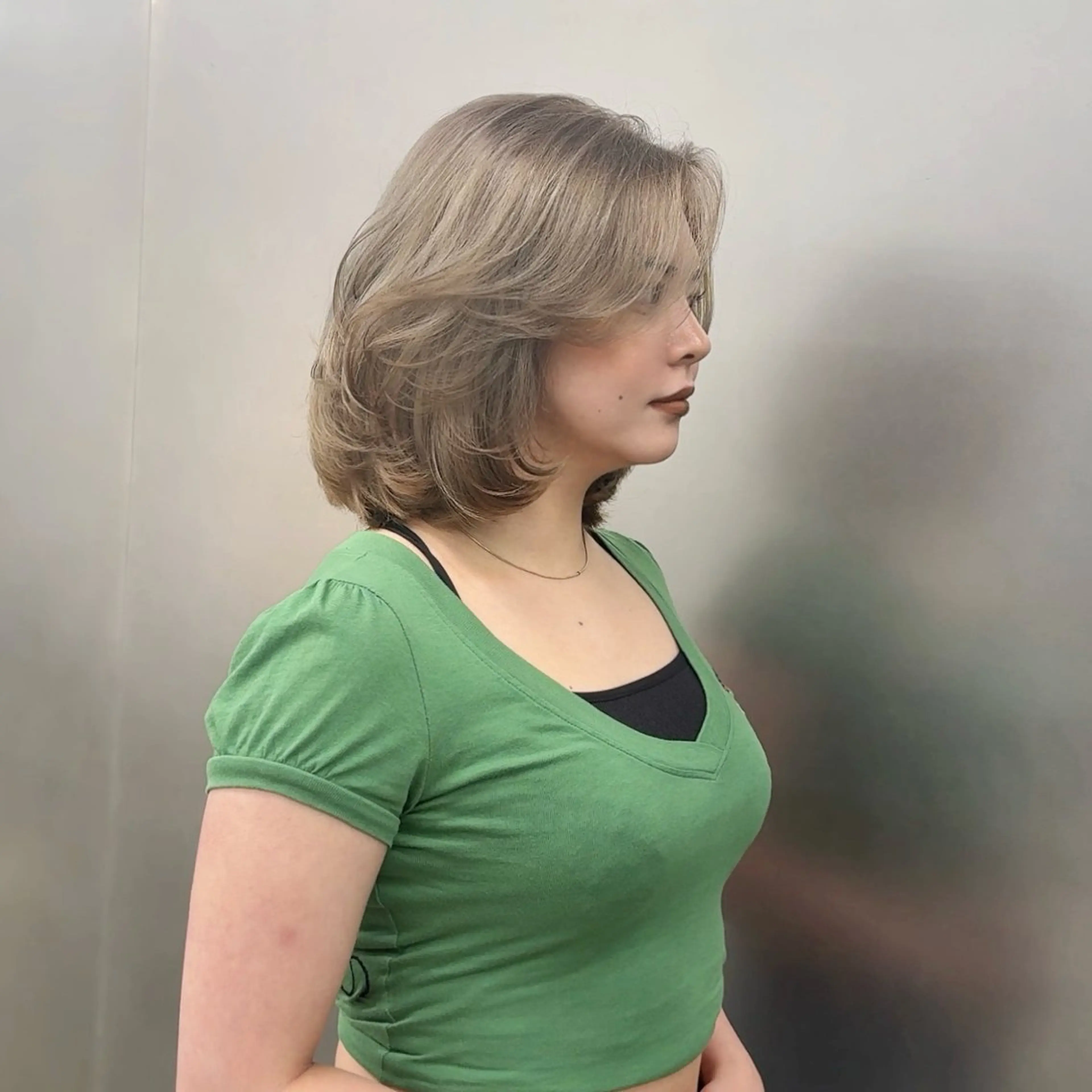 黒髪卒業色気ハイトーンWカラー💫の写真