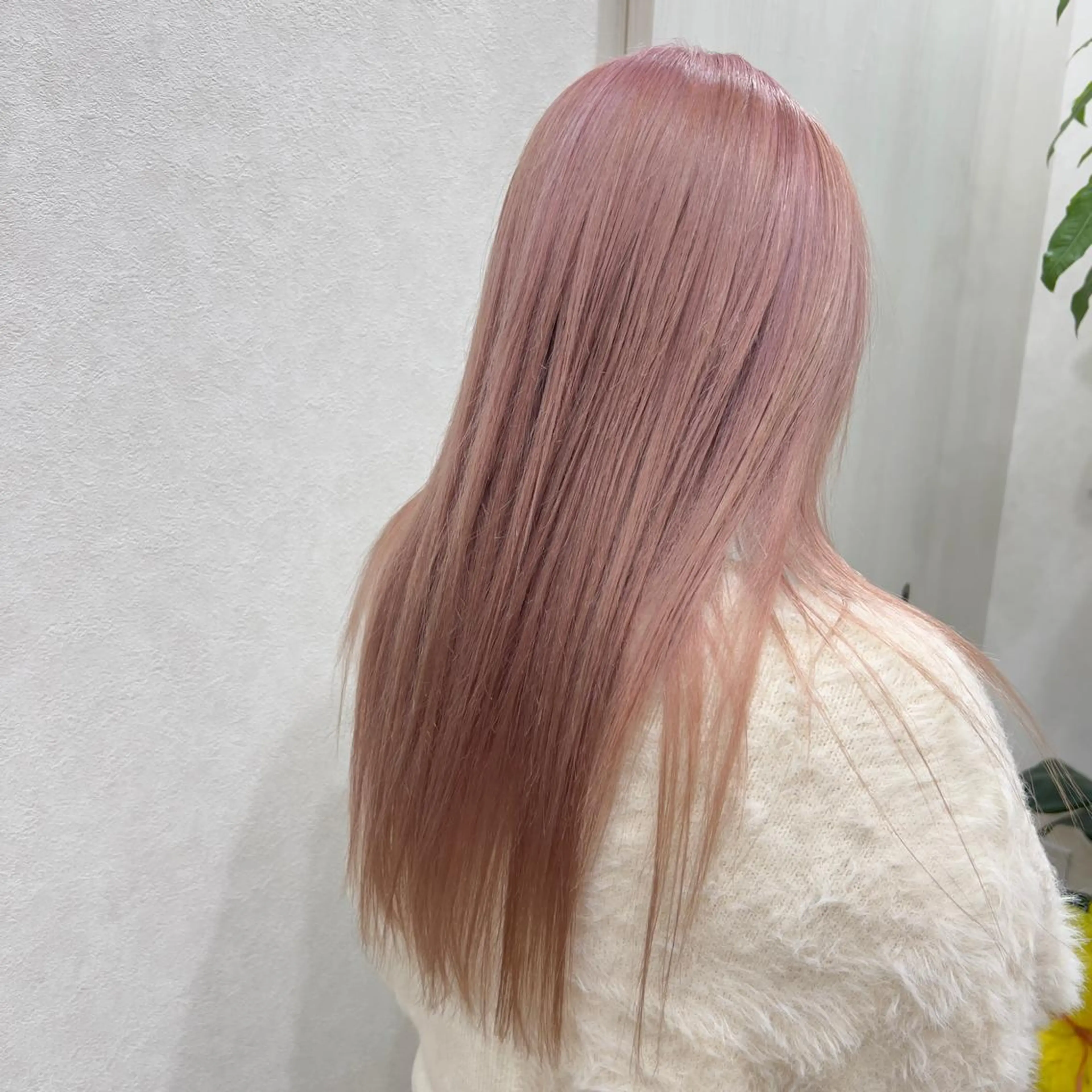 ロング カラー ラベンダーカラー ラベンダーピンク ピンクカラー カット ヘアカラー トリートメント 🍇おぐら めぐみ🍇のヘアスタイル