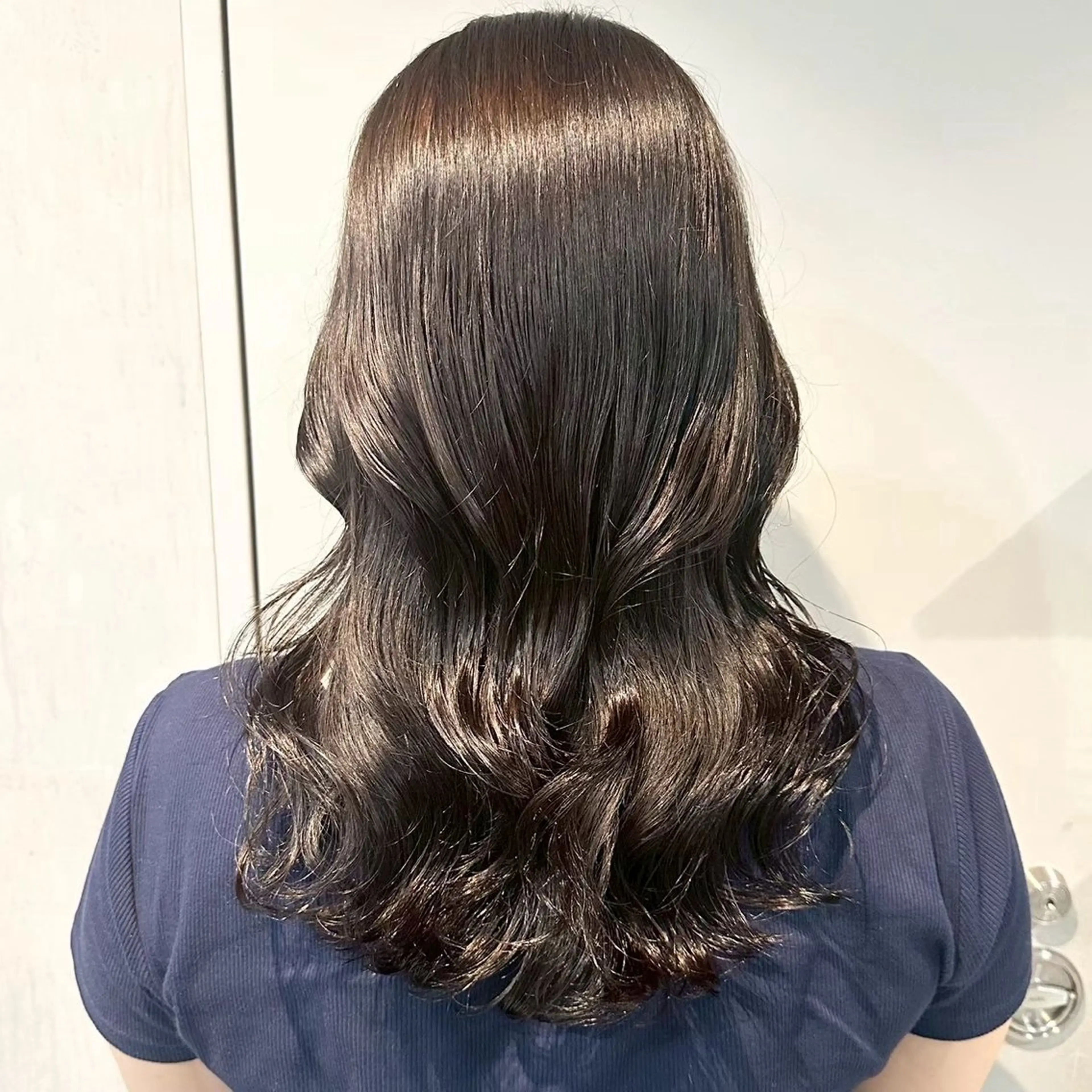 セミロング ヘアカラー トリートメント LUCK船橋 /Ritoのヘアスタイル