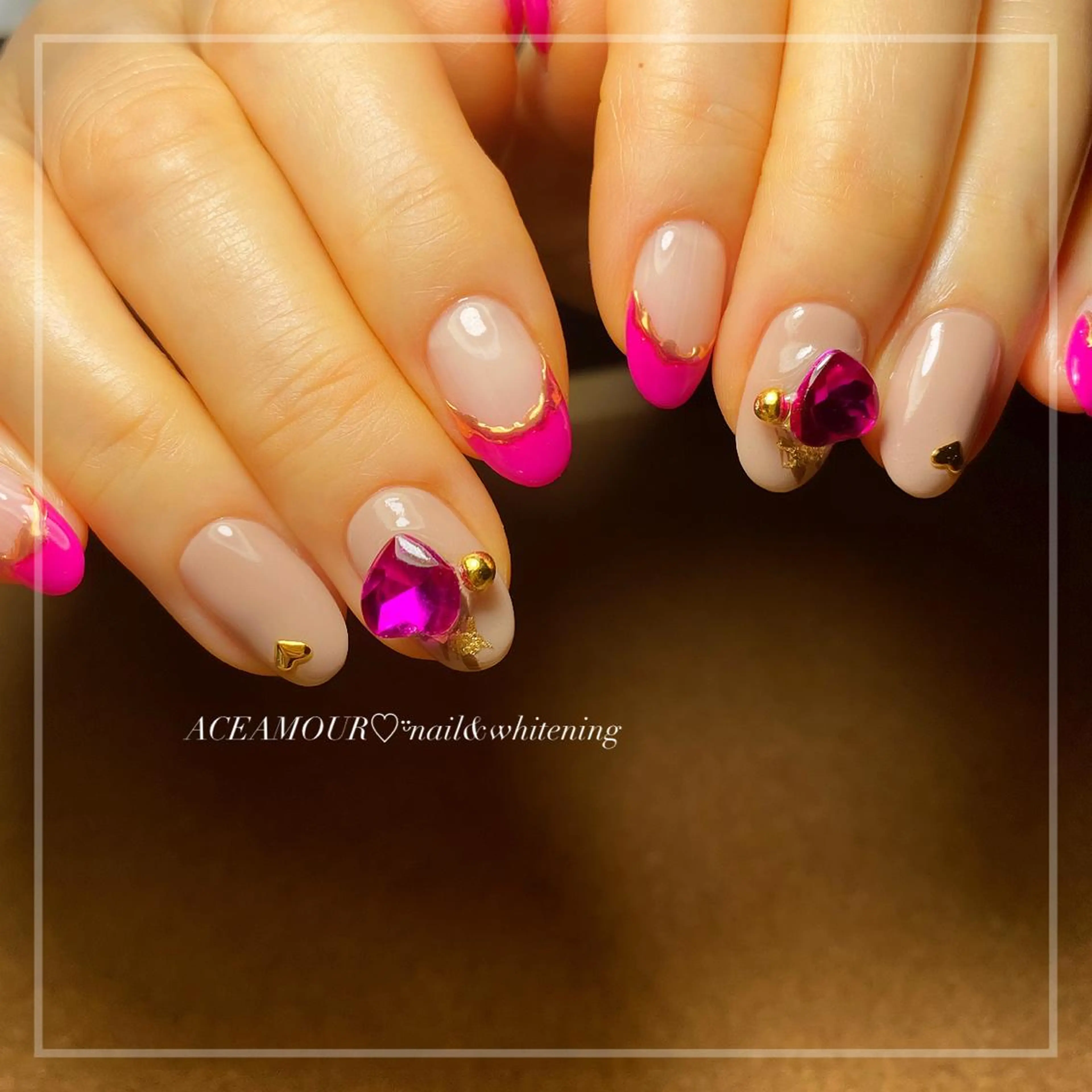 ネイル ネイル/耳つぼ /新ホワイトニングのネイルデザイン