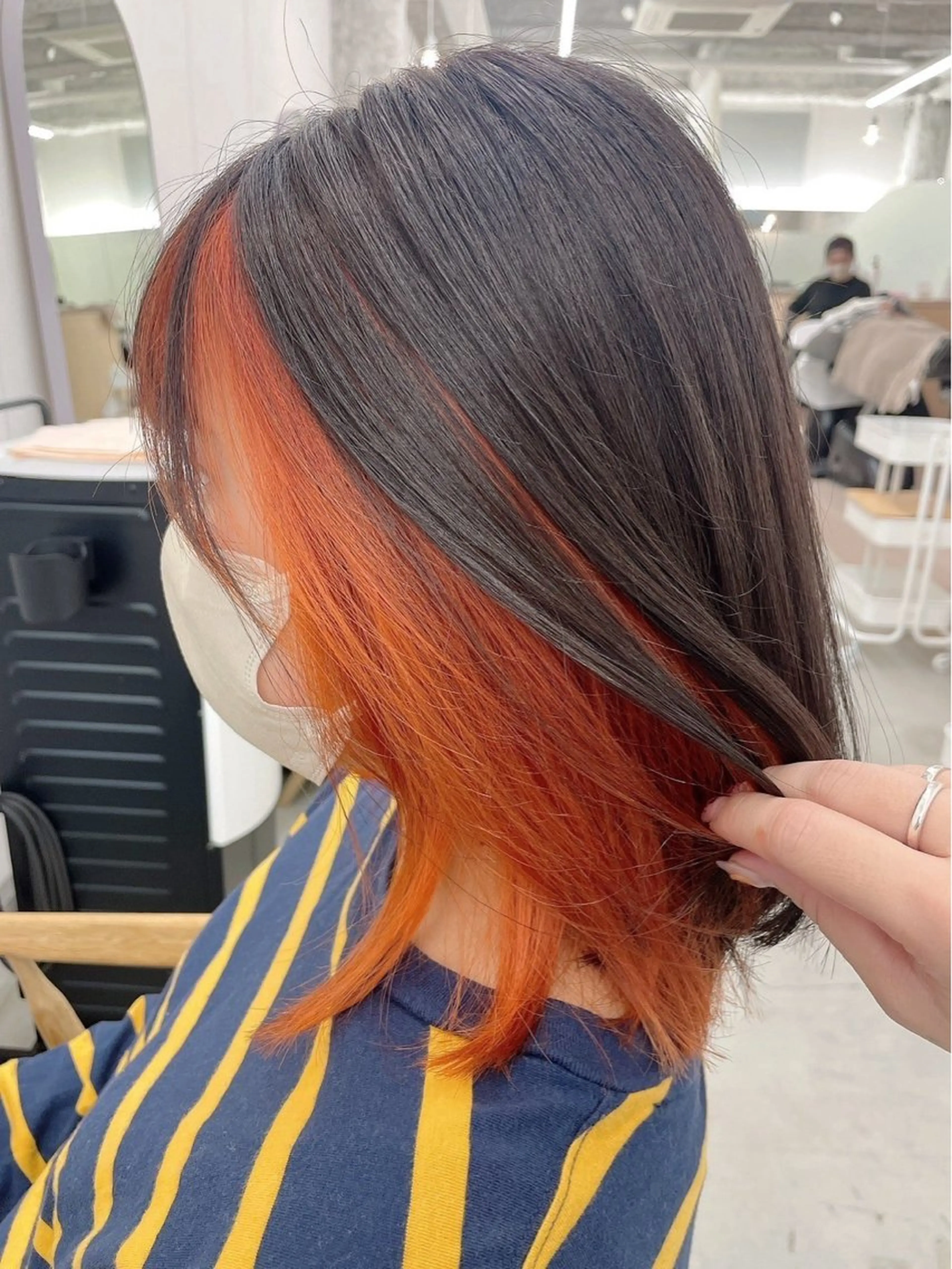 セミロング カラー 🌸花屋併設🌸寺島 秀美のヘアスタイル