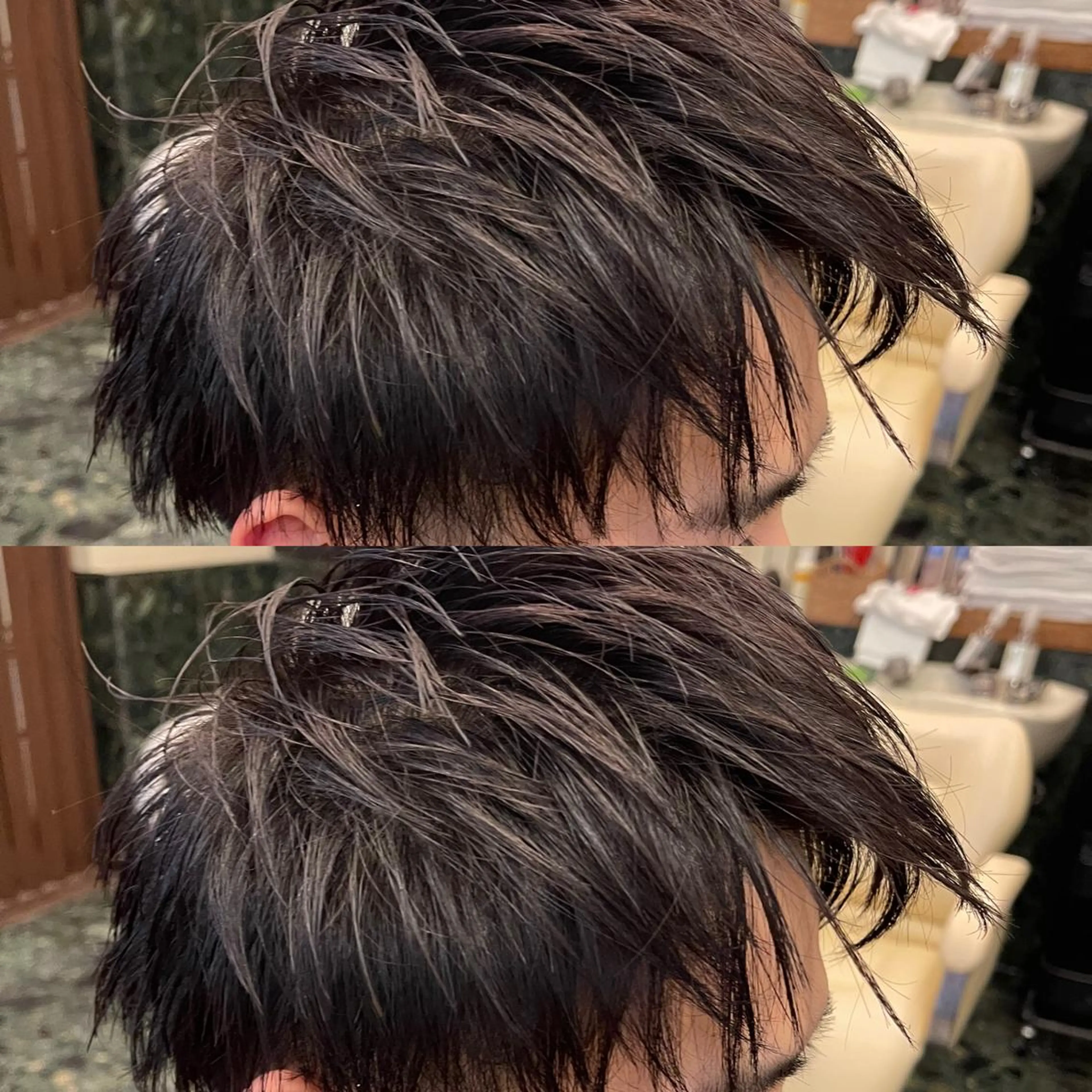 ショート メンズ カット peakshair所属・髪質改善/メンズパ ーマ𝒀𝑼𝑻𝑶のヘアスタイル