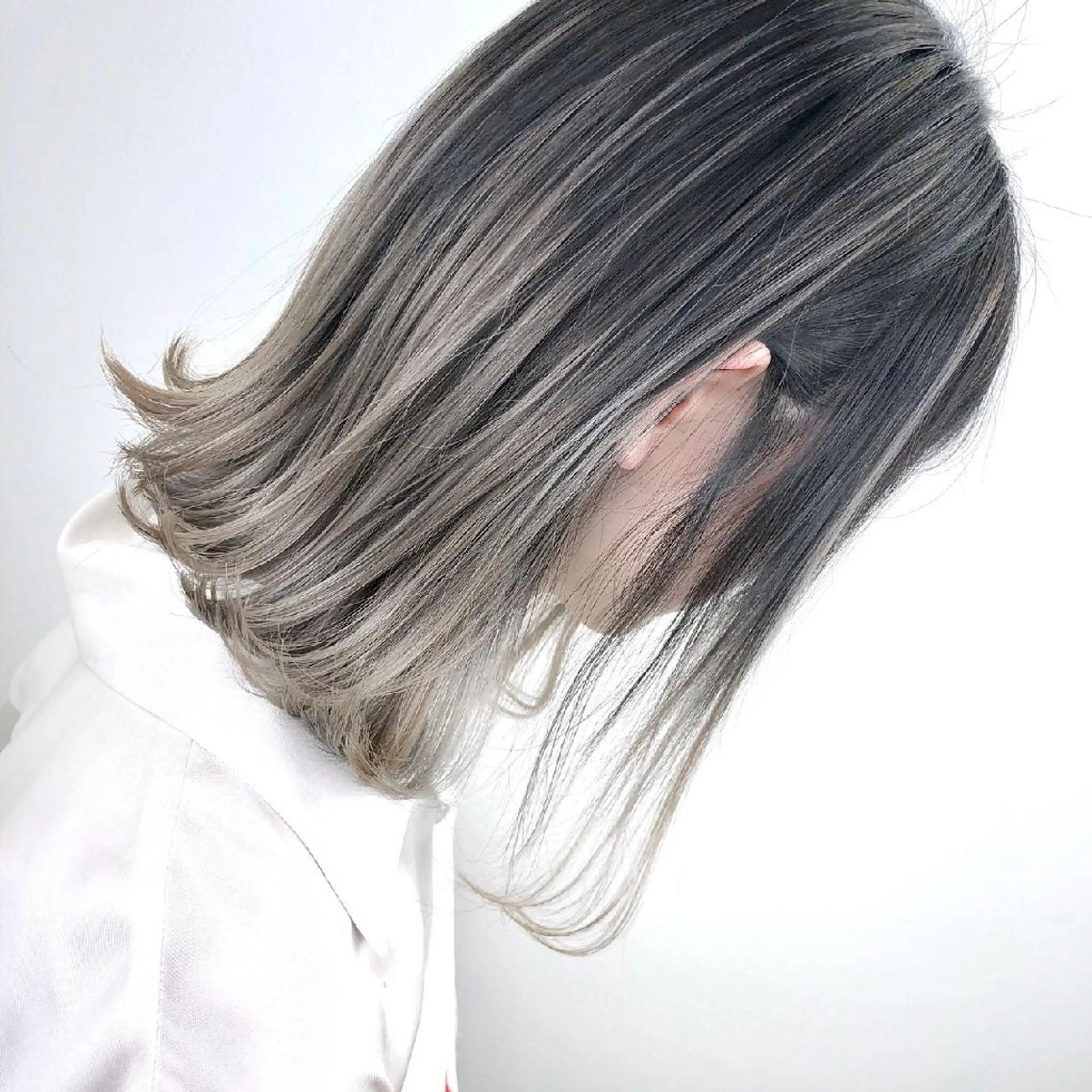 ミディアム カラー 髪質改善/レイヤー Chere狭山のヘアスタイル