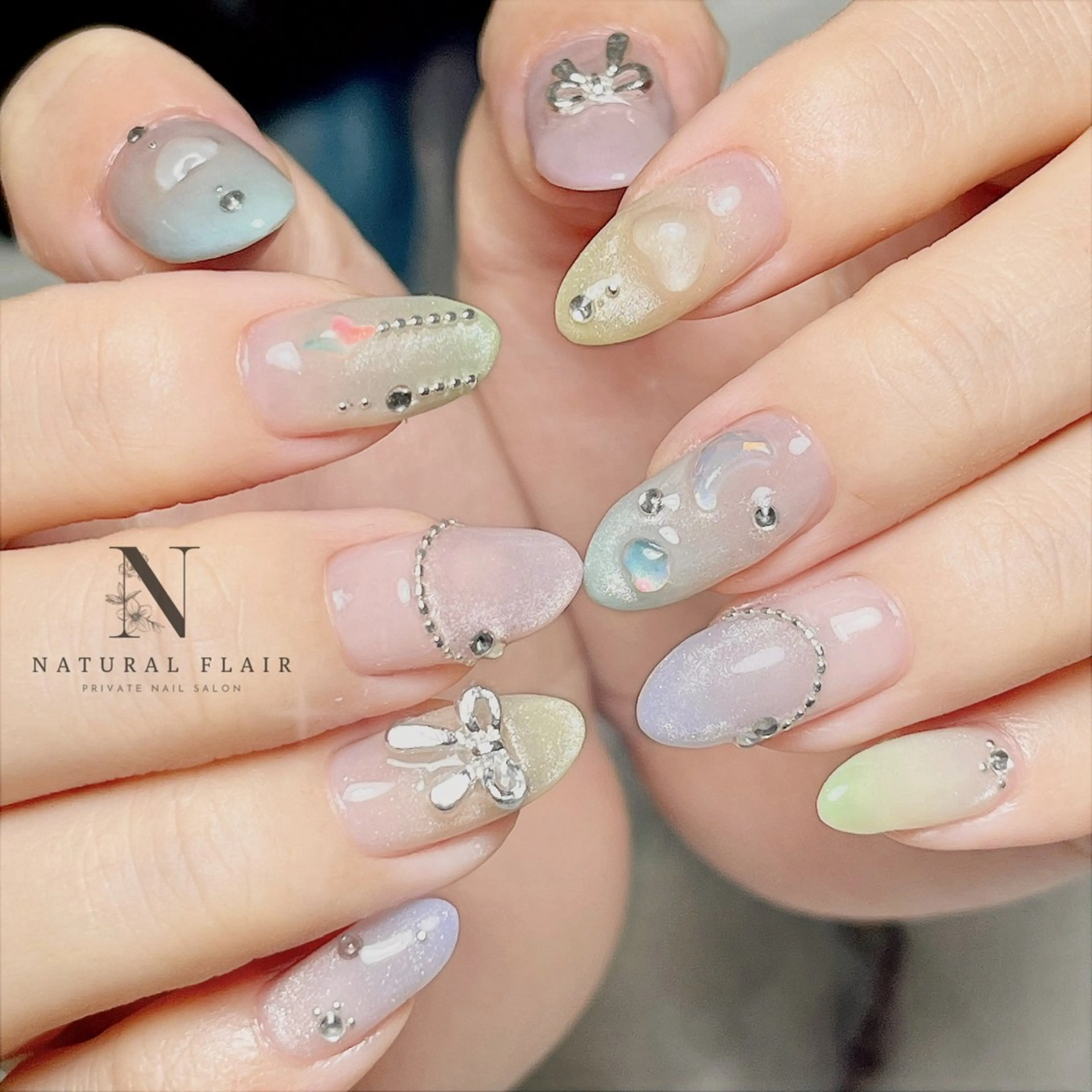 ネイル ハンドネイル natural flairのネイルデザイン