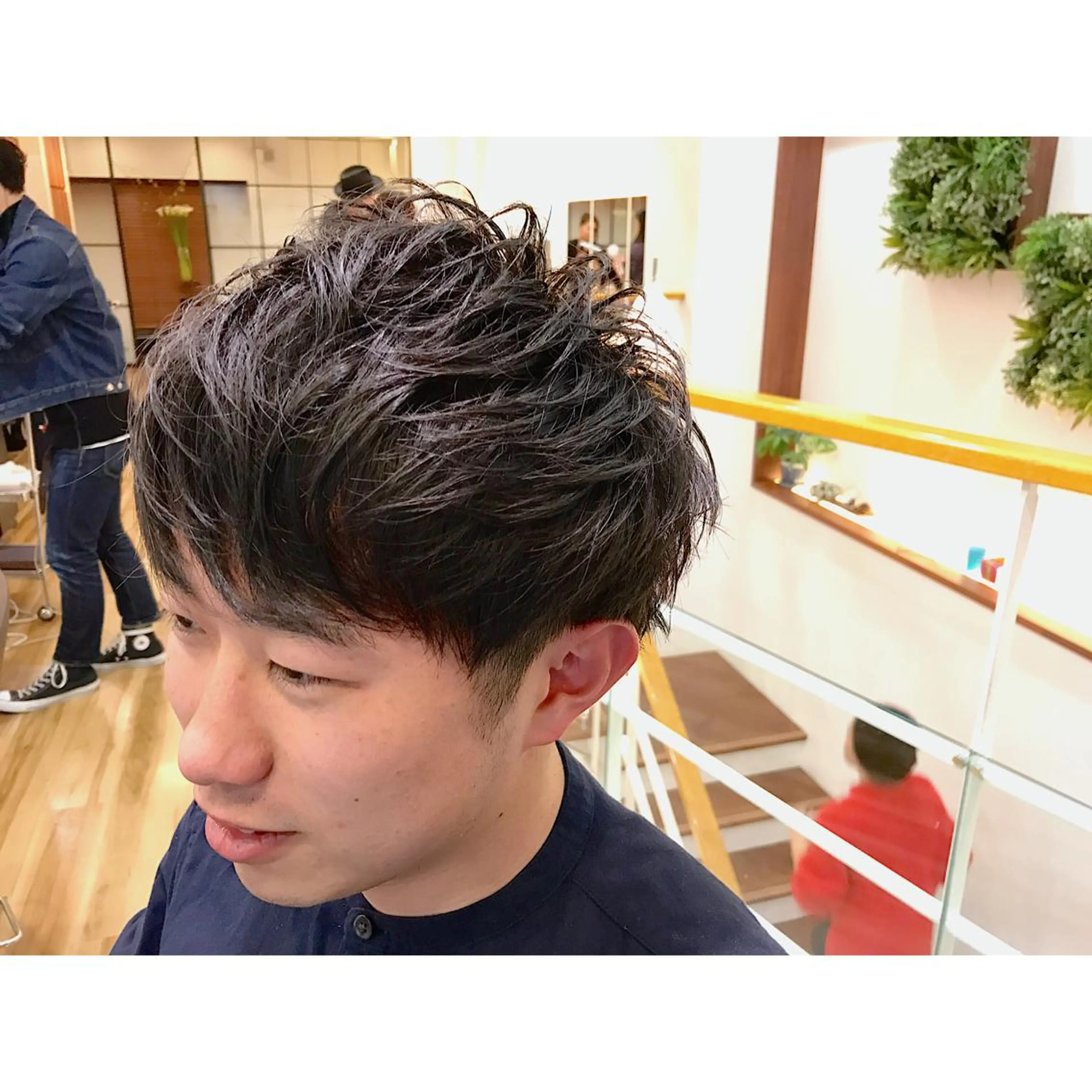 ショート パーマ メンズ Graph. （グラフ）立川🪽✨のヘアスタイル
