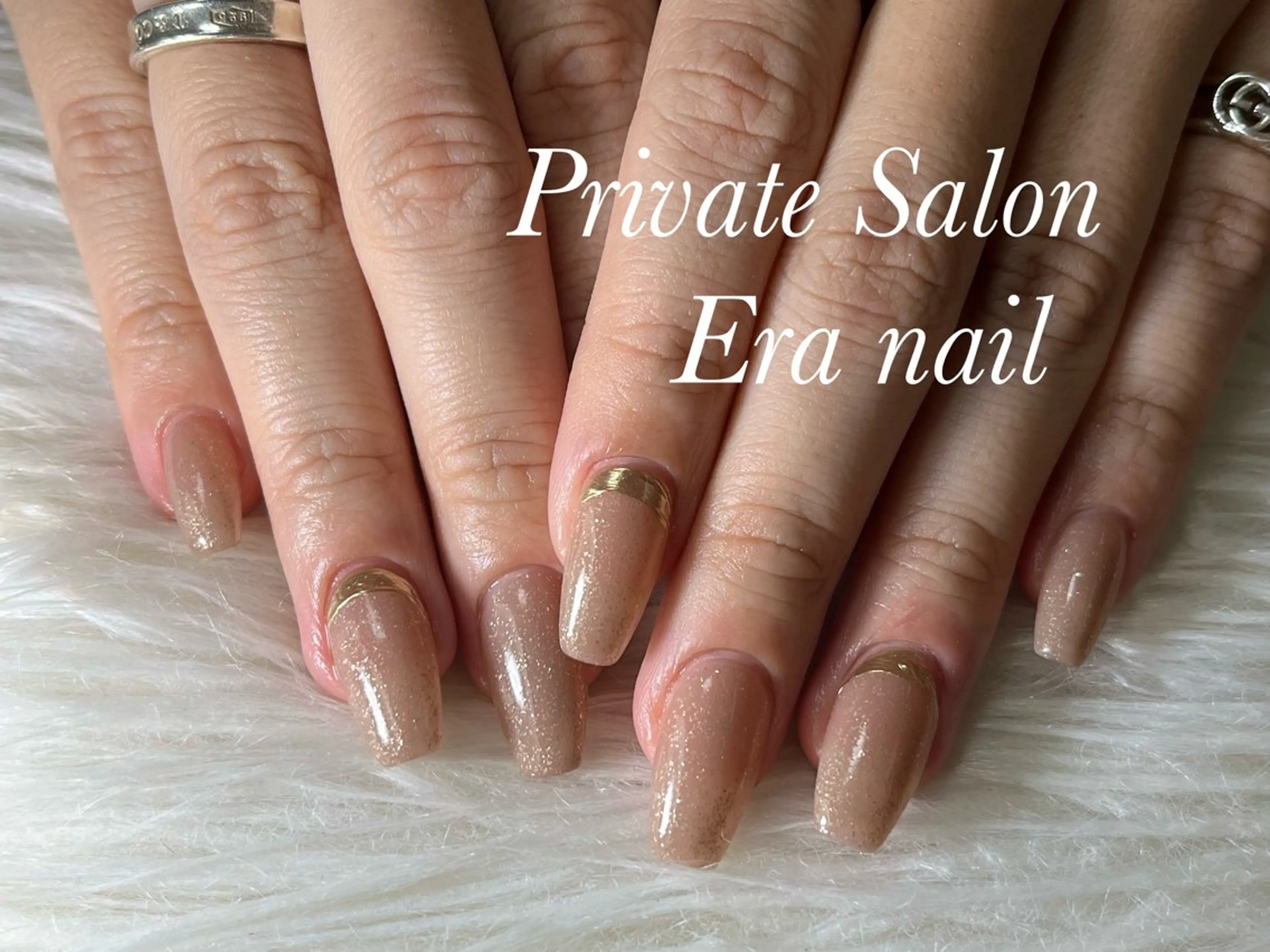 ネイル ミラーネイル スカルプネイル Era nailのネイルデザイン