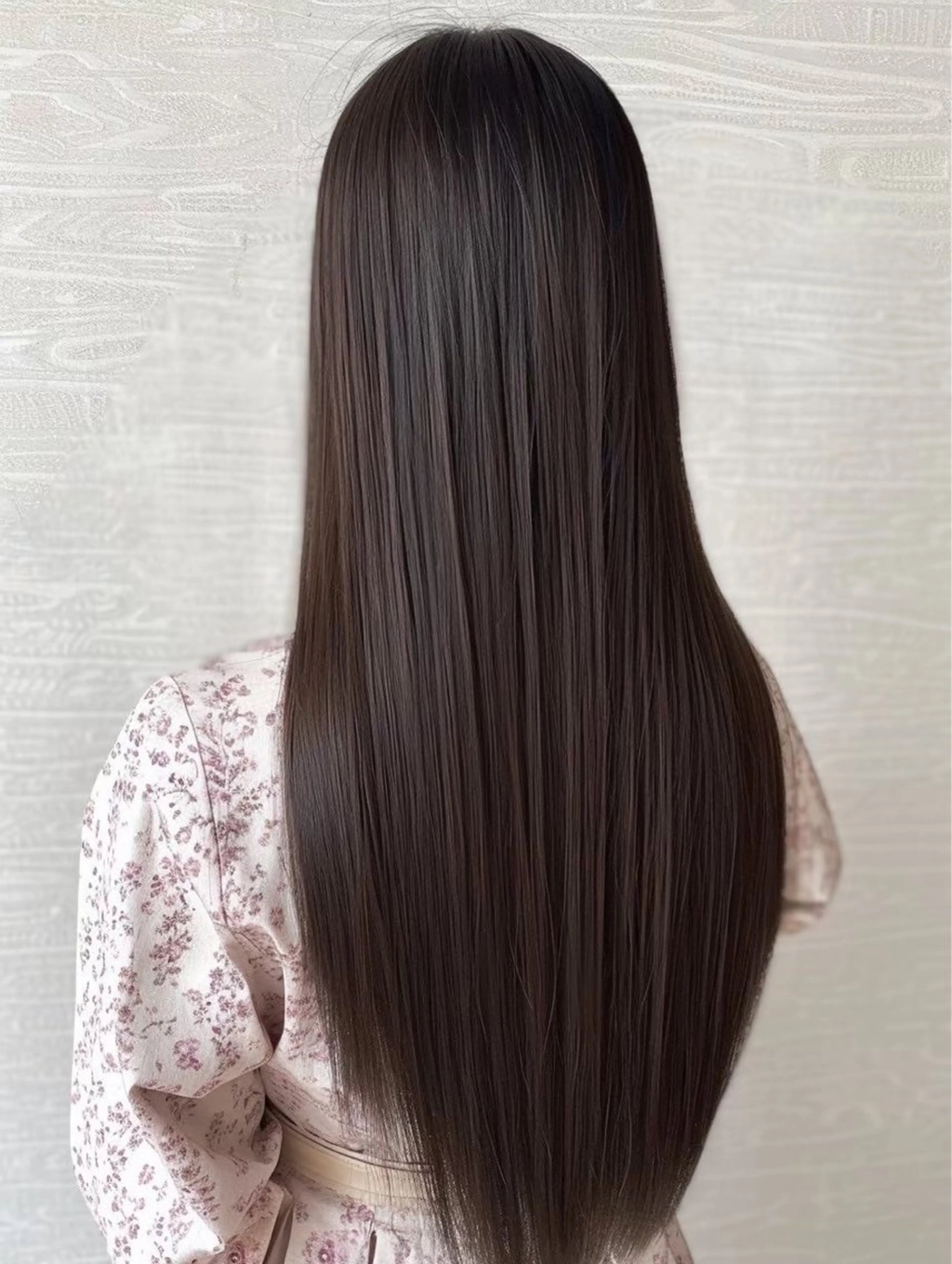 ロング 盛れる顔まわり🎀 縮毛矯正💐羽村勇樹のヘアスタイル