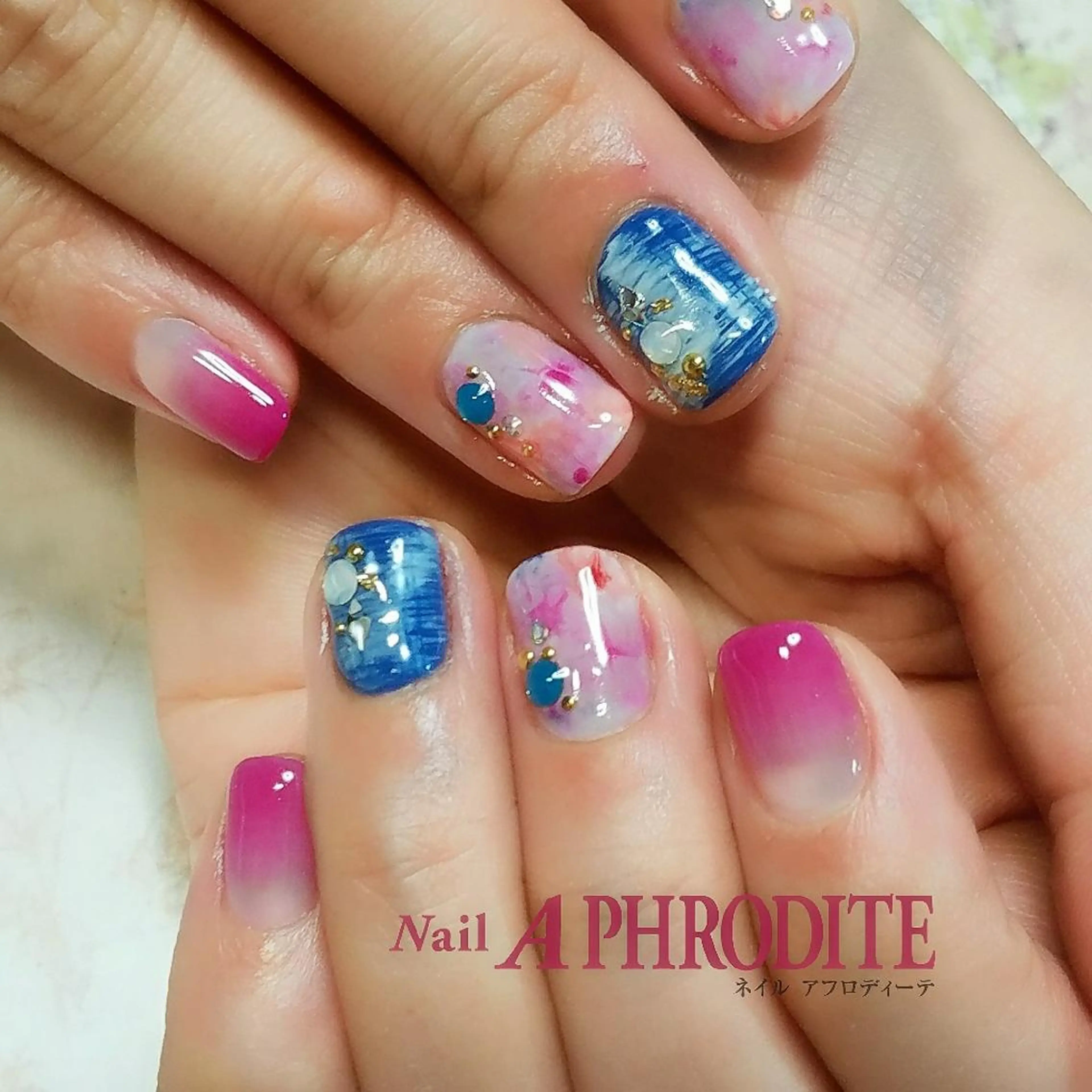 ネイル 夏ネイル Nail Aphroditeのネイルデザイン