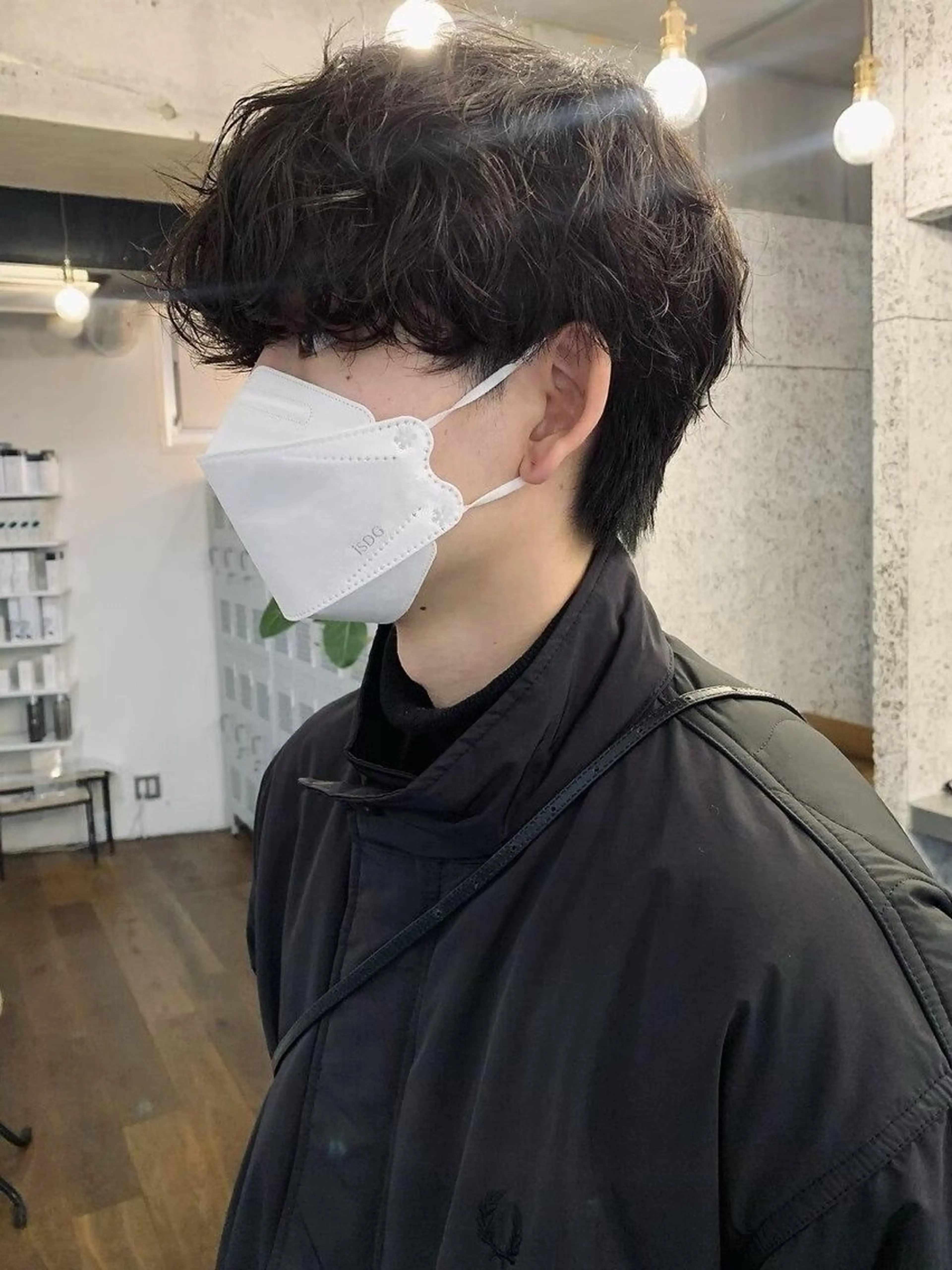 パーマ メンズ マッシュ メンズパーマ 学生（メンズ向け） メンズツイストパーマ ツイストスパイラルパーマ カット パーマ fifth men's原宿所属・fifth/原宿/ シャドウパーマ/カズのヘアスタイル