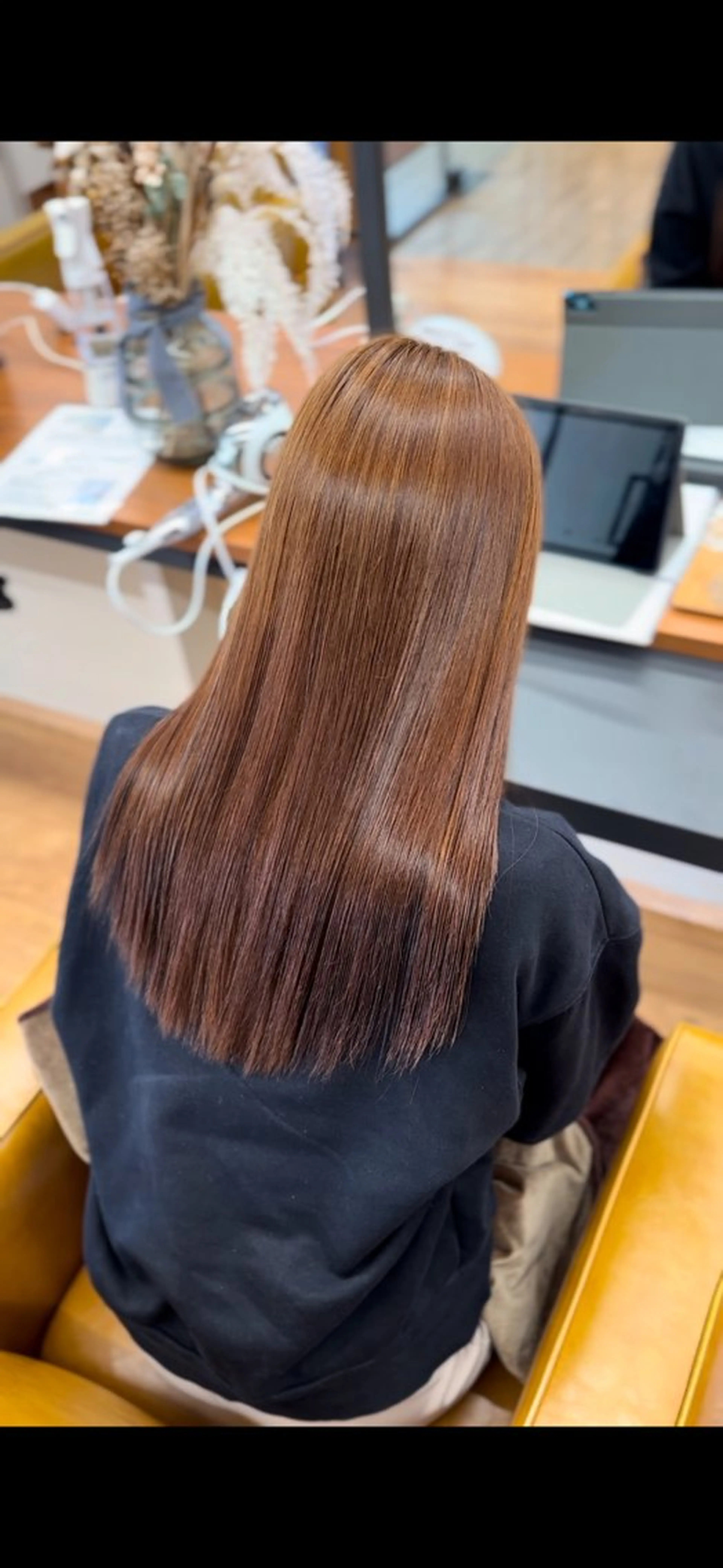 ロング くせ毛 縮毛矯正 LiL by lamiell所属・LiL RYUSEIのヘアスタイル