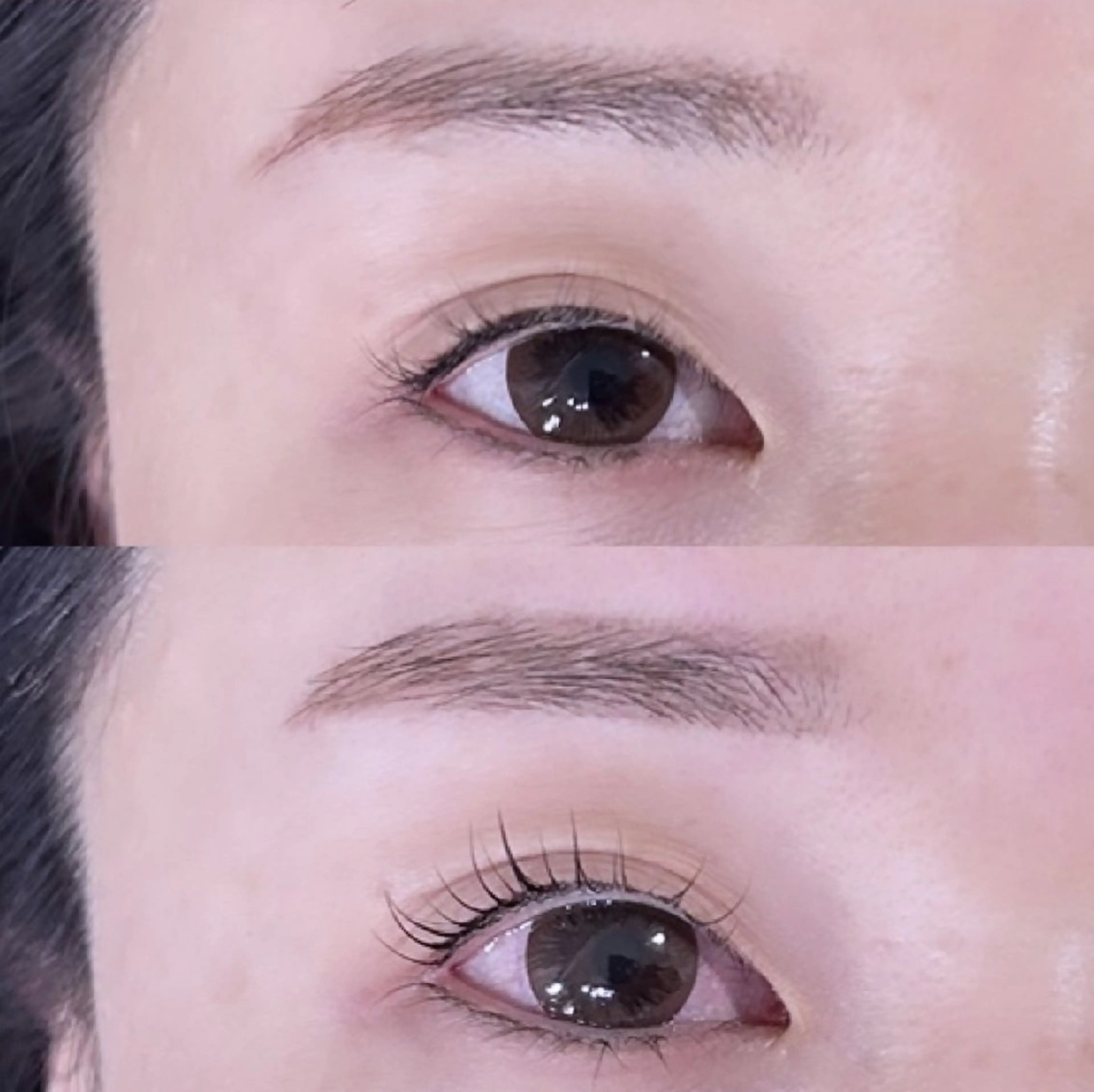 ★当日予約限定★🤍まつ毛パーマ➕美眉アイブロウWAXスタイリング(パリジェンヌ可)撮影モニター募集🤍の写真