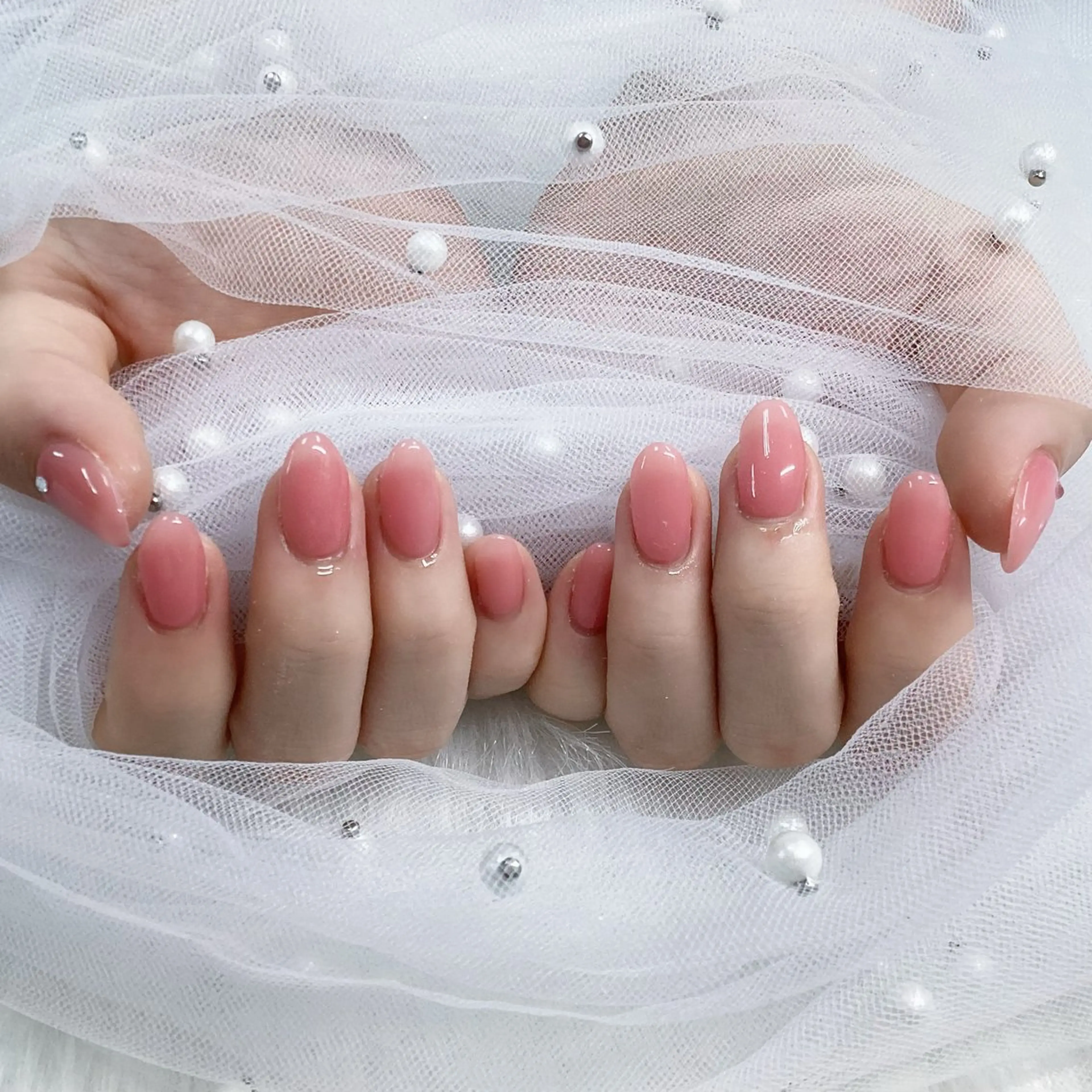 ネイル パーツ全部¥110 サロンミミのネイルデザイン