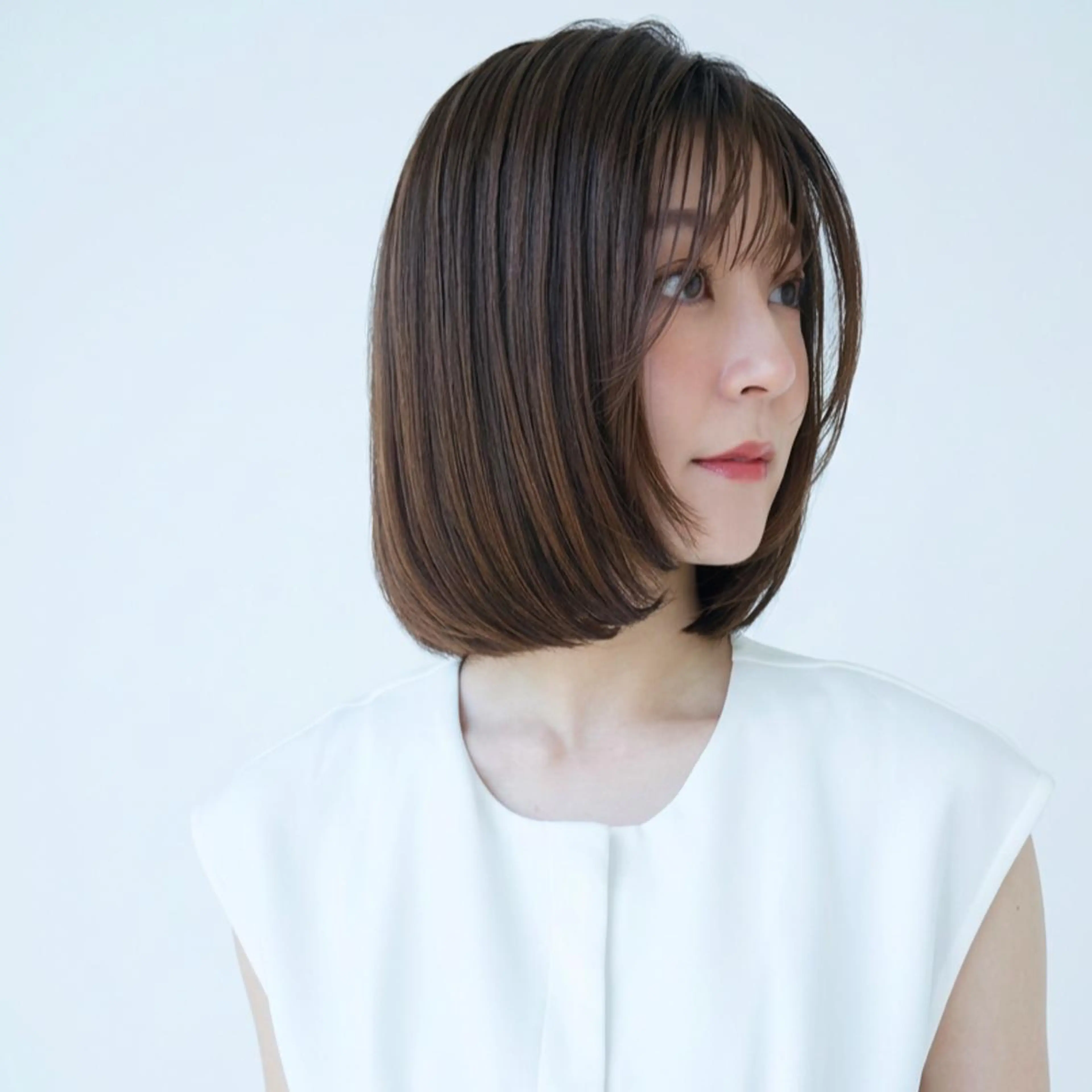 ミディアム クセ毛解決💠艶髪 縮毛矯正💠棚村竜太のヘアスタイル