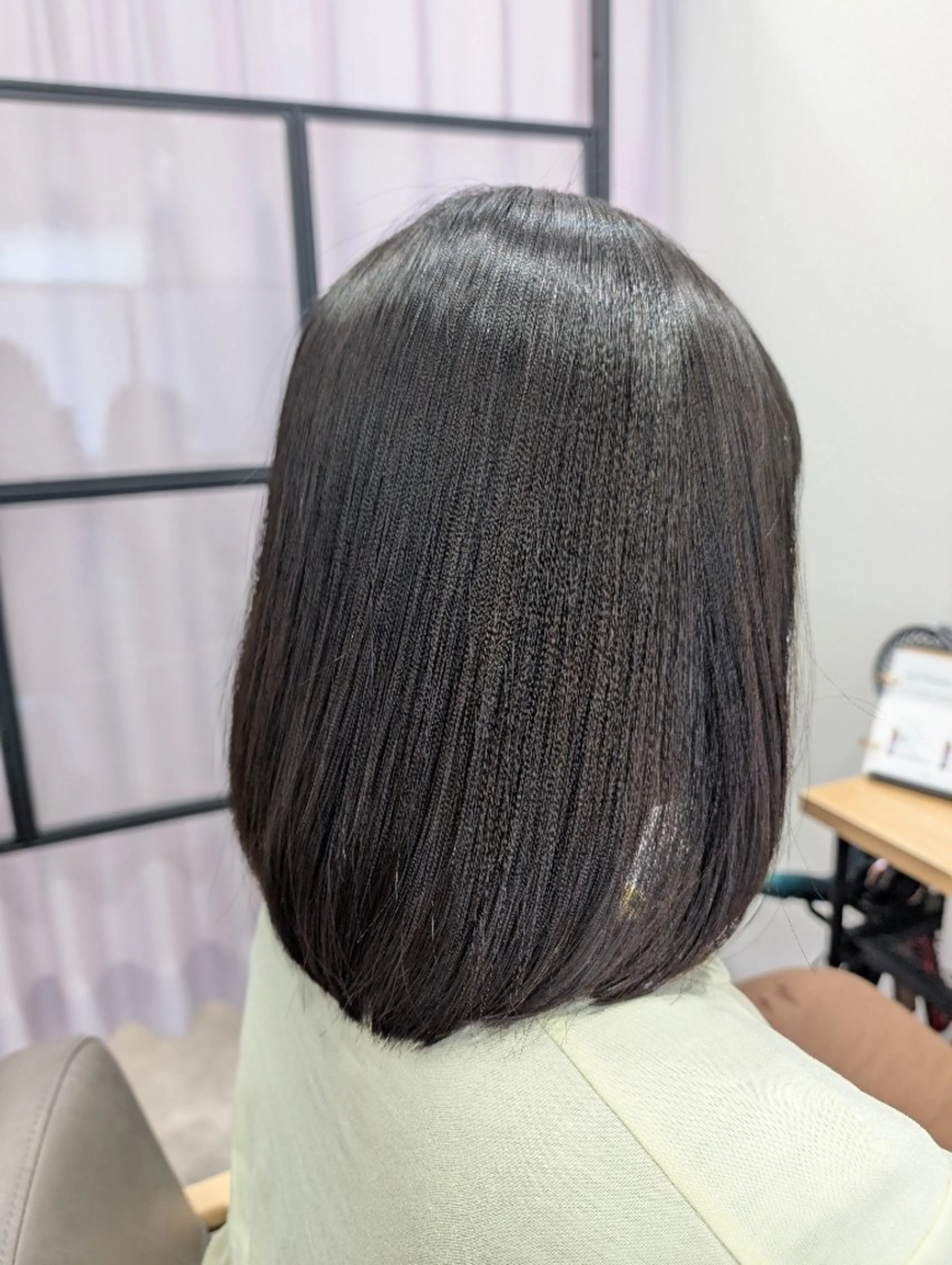 ミディアム 髪質改善 縮毛矯正 奥山 和真のヘアスタイル