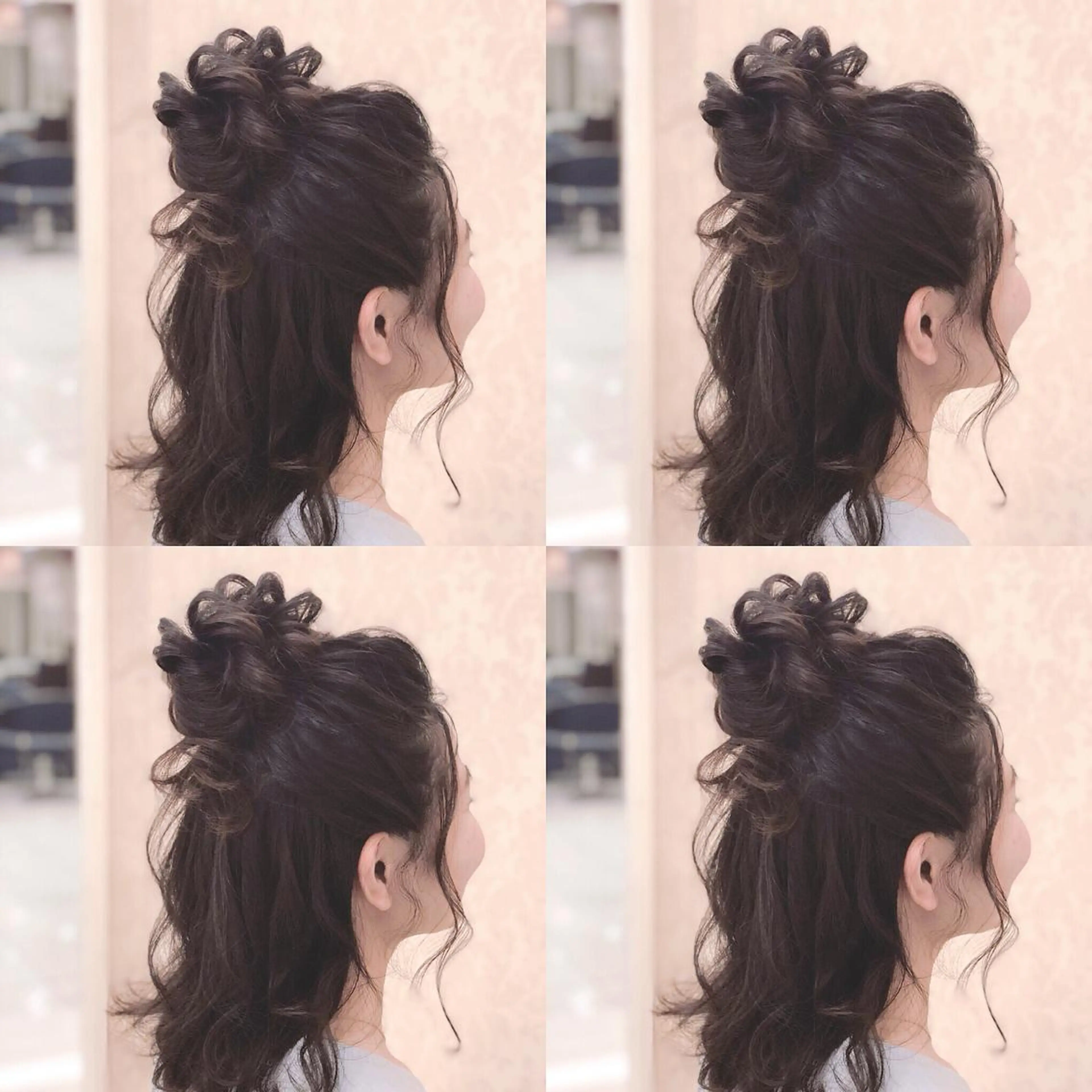 ミディアム ヘアアレンジ ヘアセット 🌷MAYU 🌷のヘアスタイル