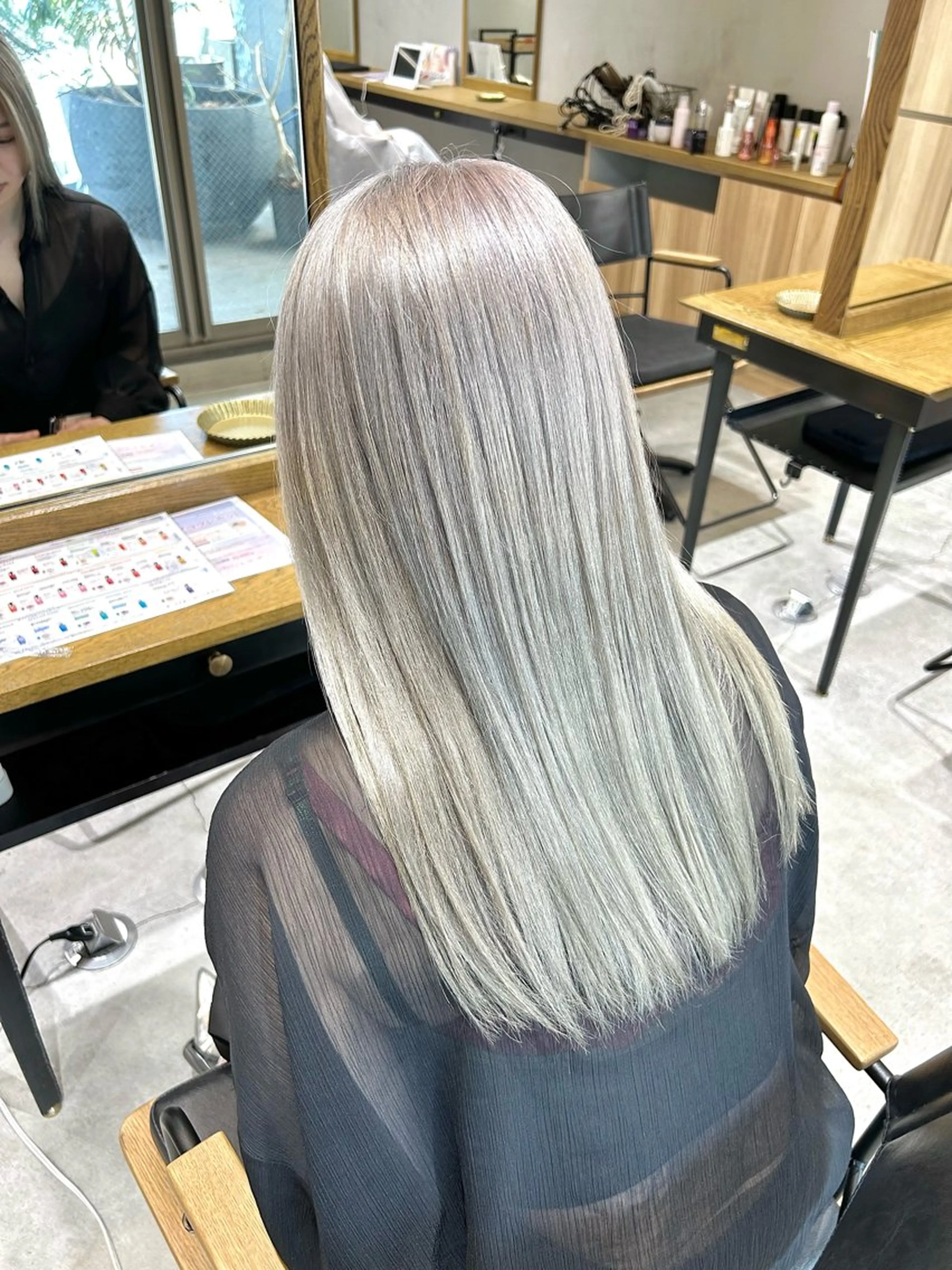 ロング カラー 名古屋/縮毛矯正/ 島原　由璃のヘアスタイル