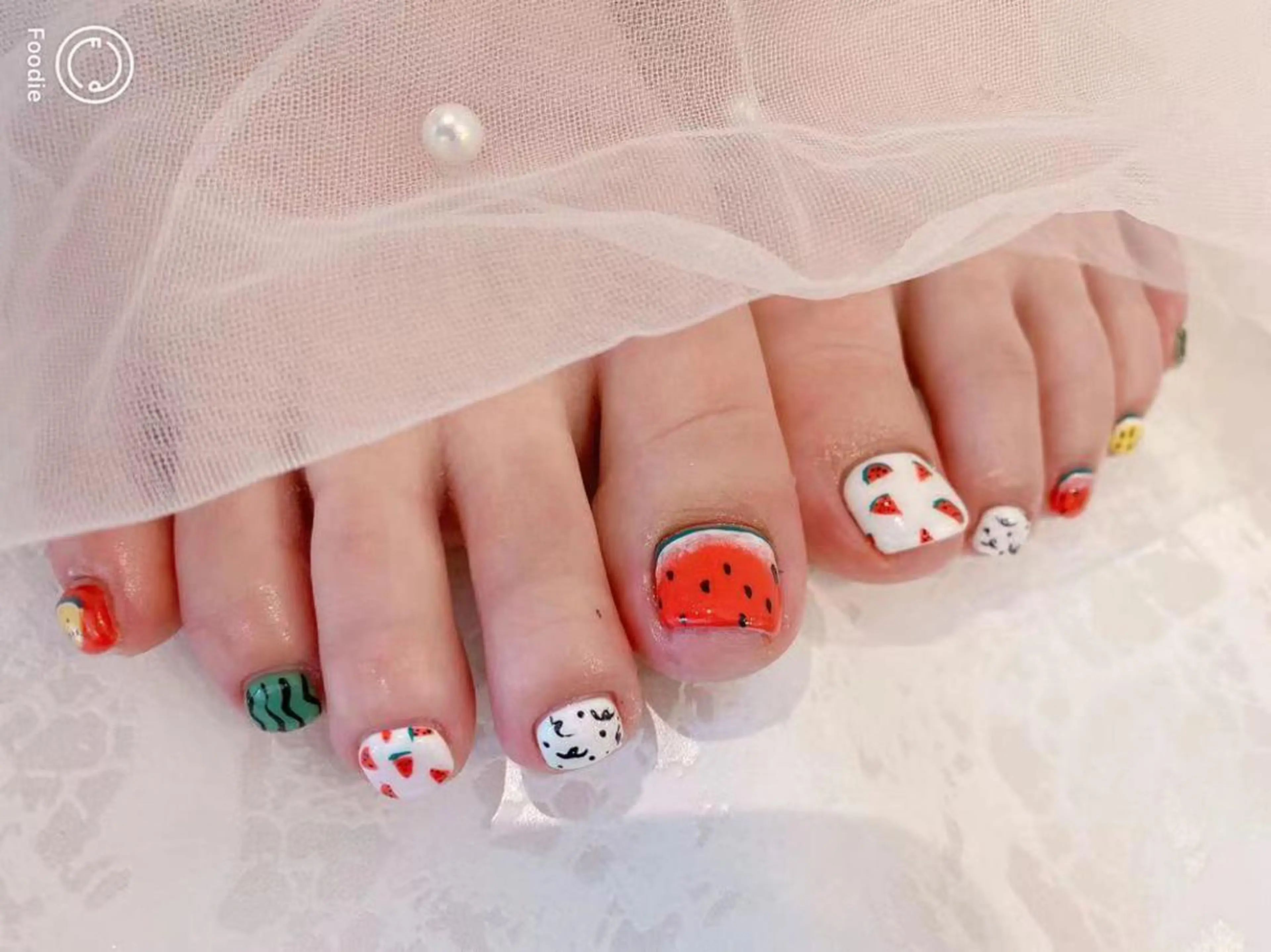 ネイル フットネイル リン リンのネイルデザイン