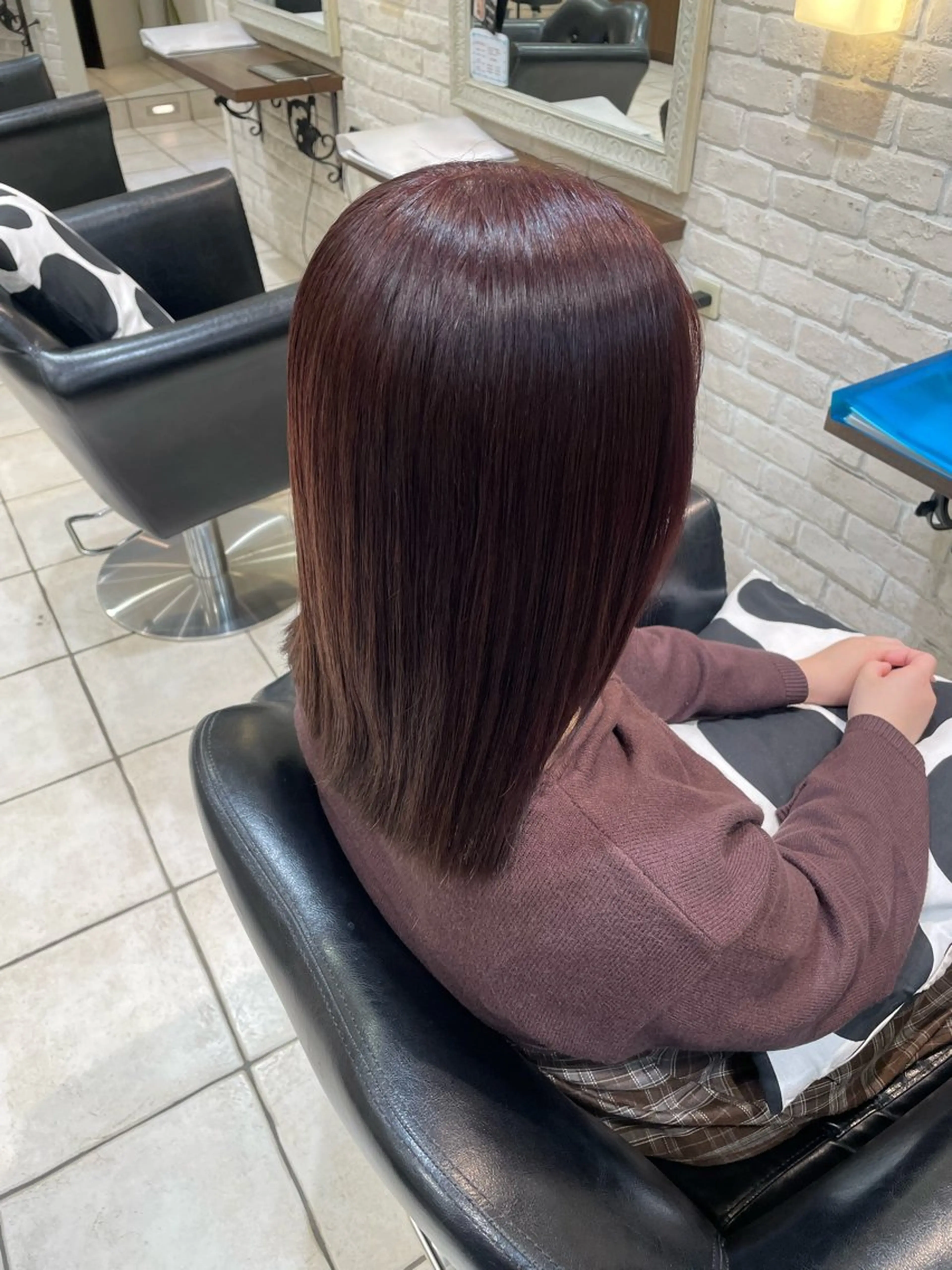 カラー ブラウンカラー ピンクカラー 🌼 misaki 🌼のヘアスタイル