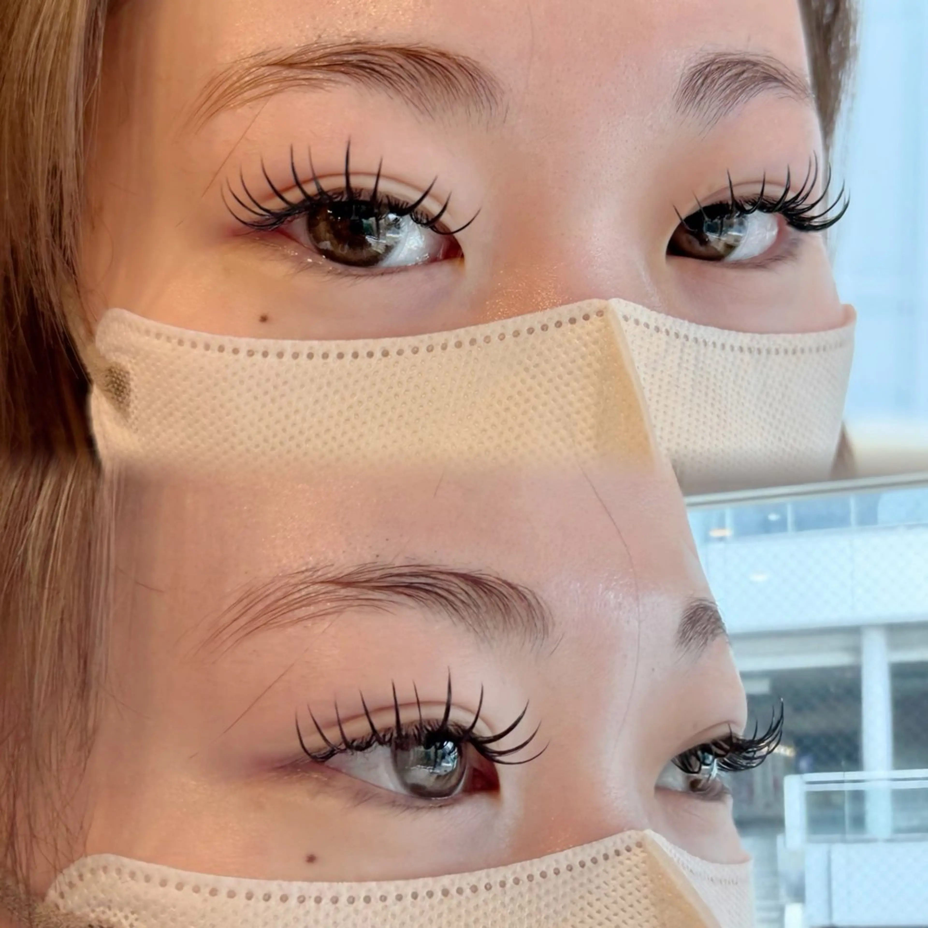 マツエク・マツパ フラットラッシュ Arms汐入店🫶 大内のマツエク・マツパデザイン