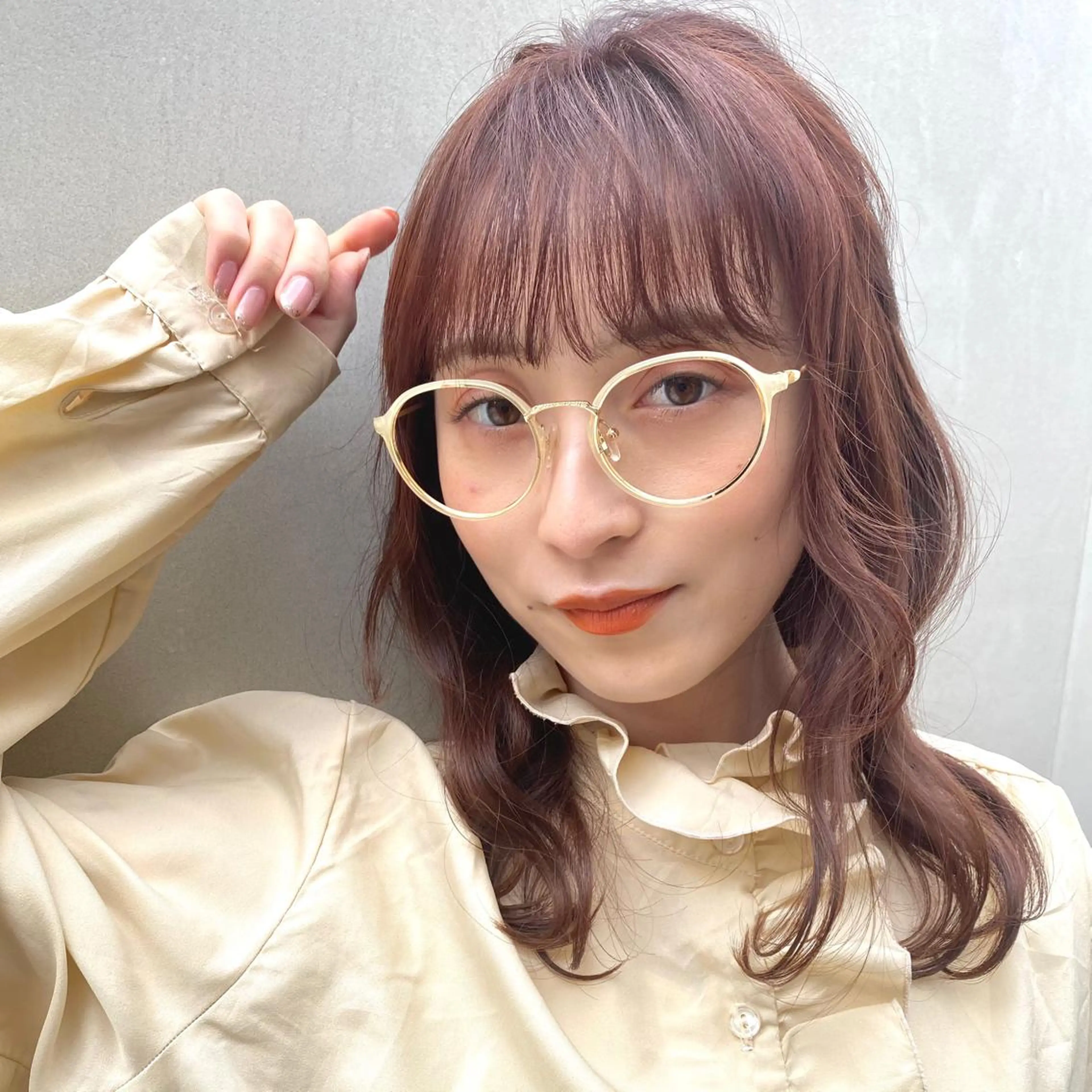 ミディアム 🪭risa 暖色/レイヤー🪭のヘアスタイル