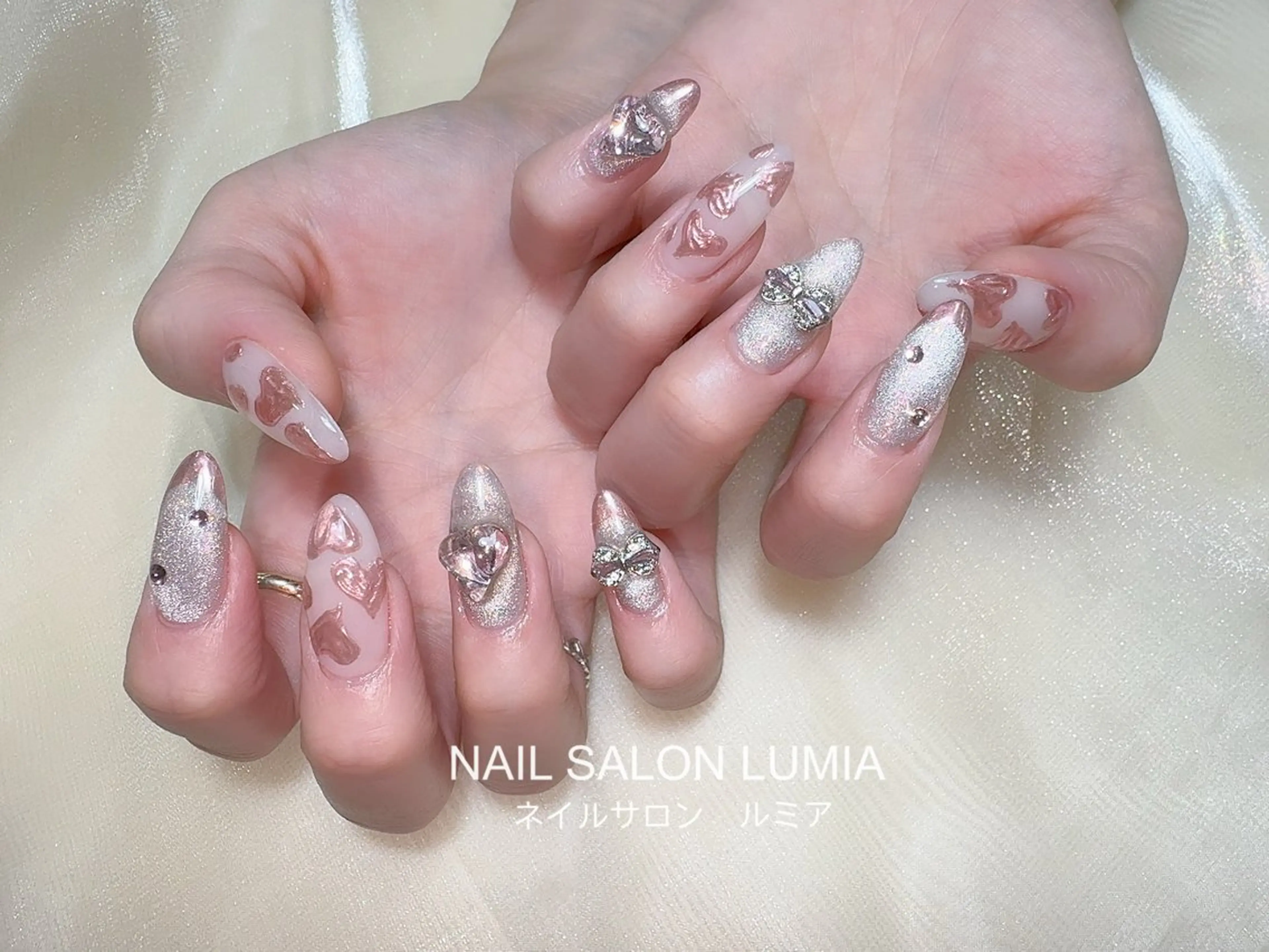 ネイル ハンドネイル ネイルサロン ルミア Lumia 店長のネイルデザイン