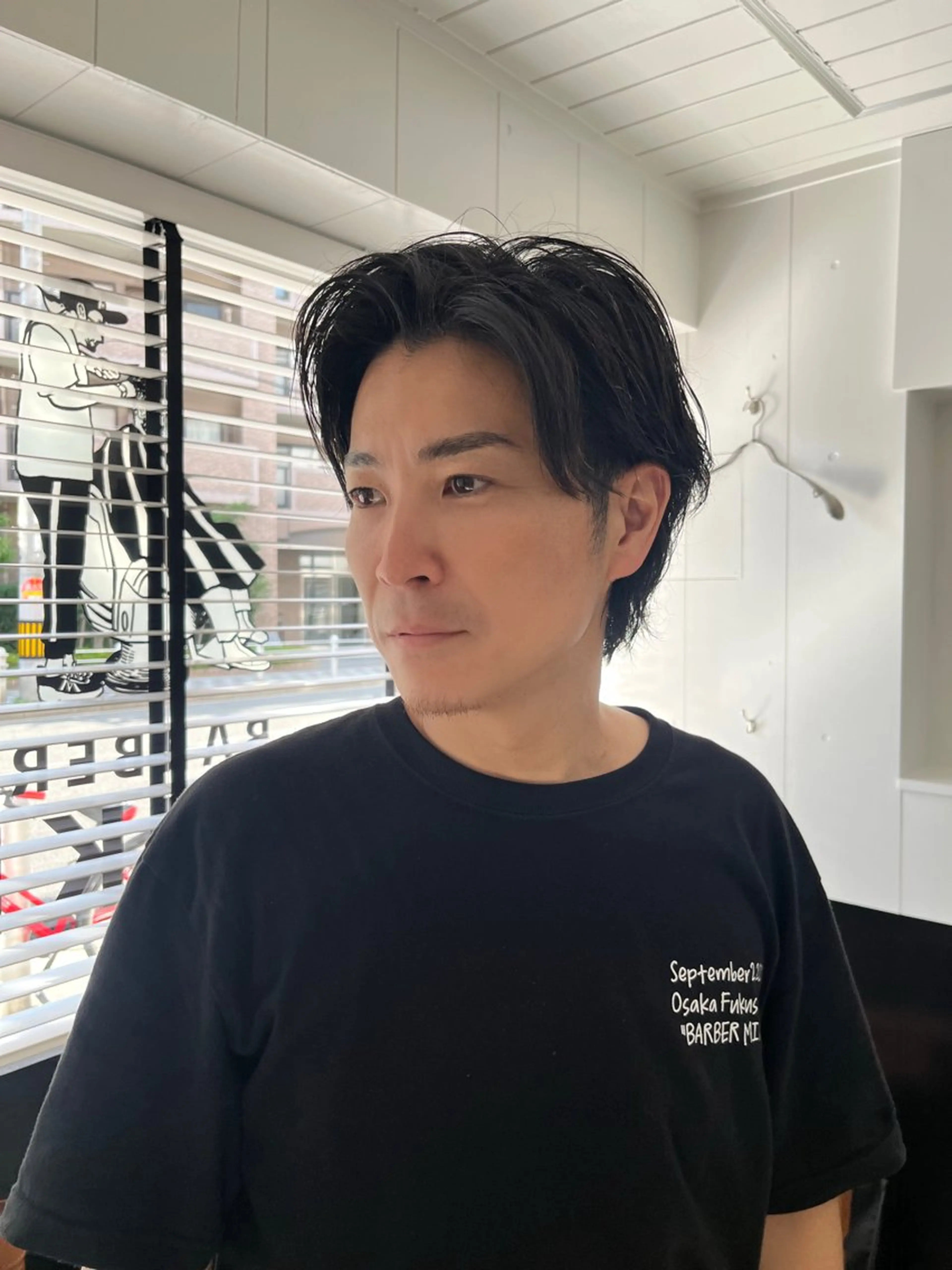 カット+眉ワックスの写真