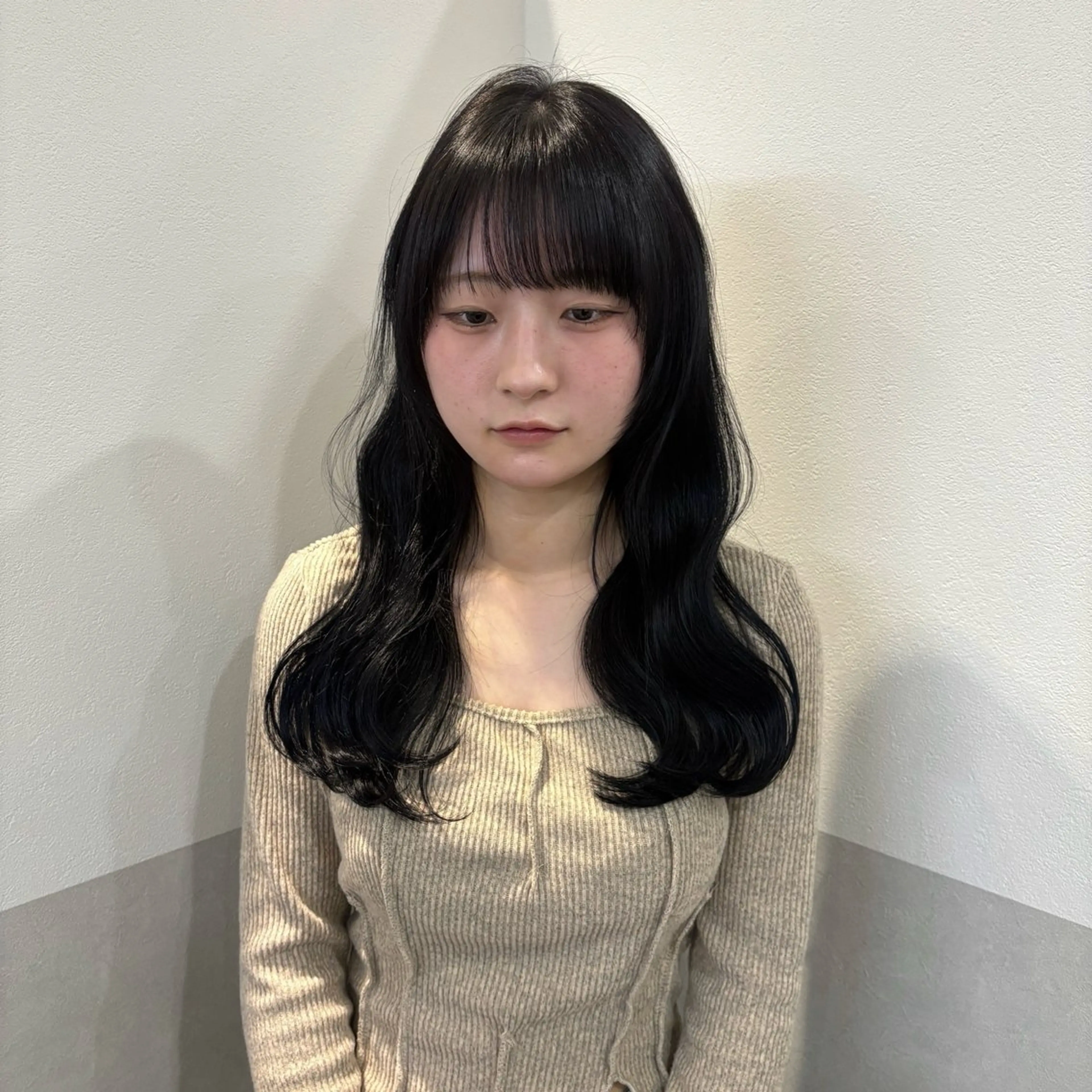 ロング カラー カット ヘアカラー yukari🌷名駅 ＊大人かわいい艶髪のヘアスタイル