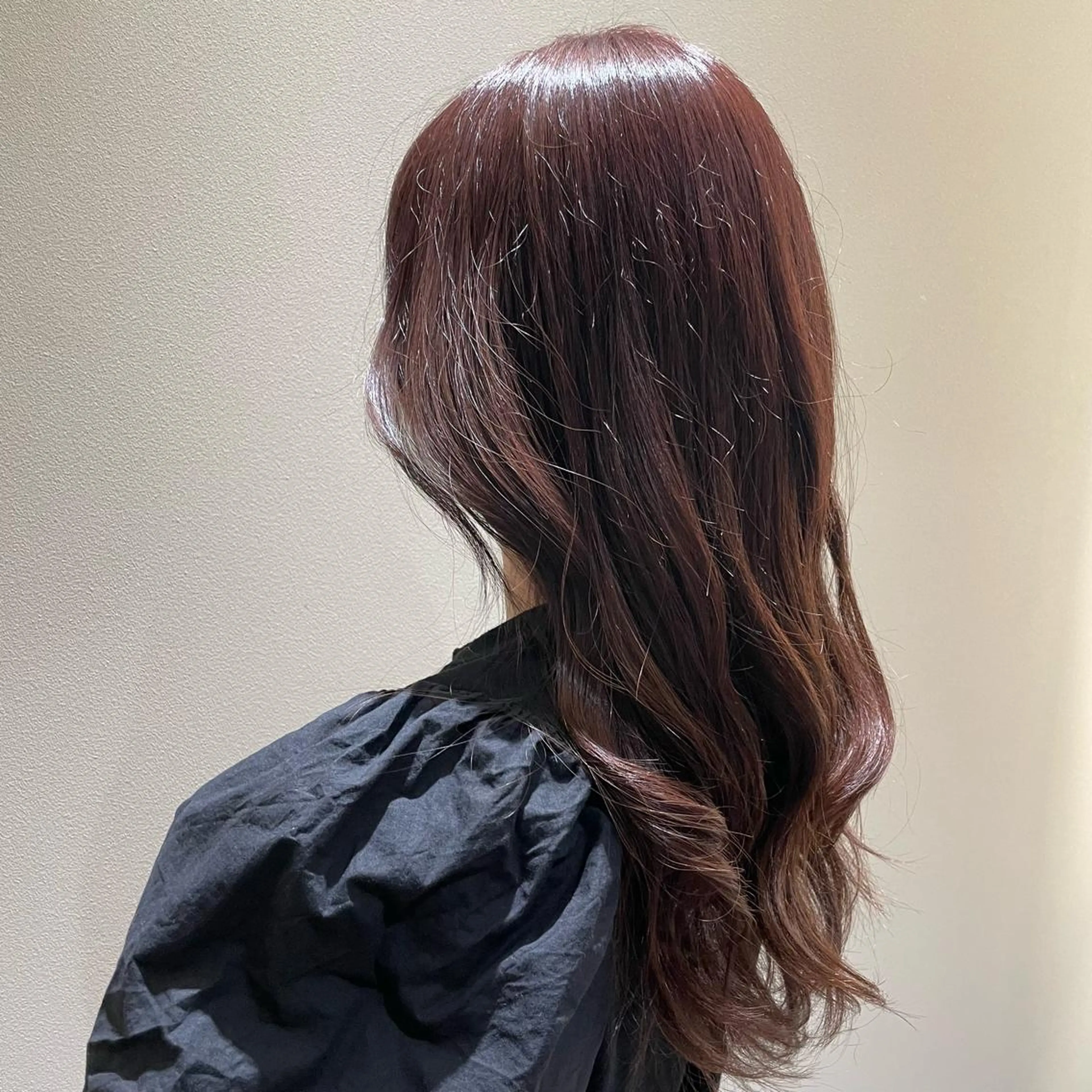 ロング カラー ピンクカラー 骨格診断/似合わせ カットあさみななこのヘアスタイル