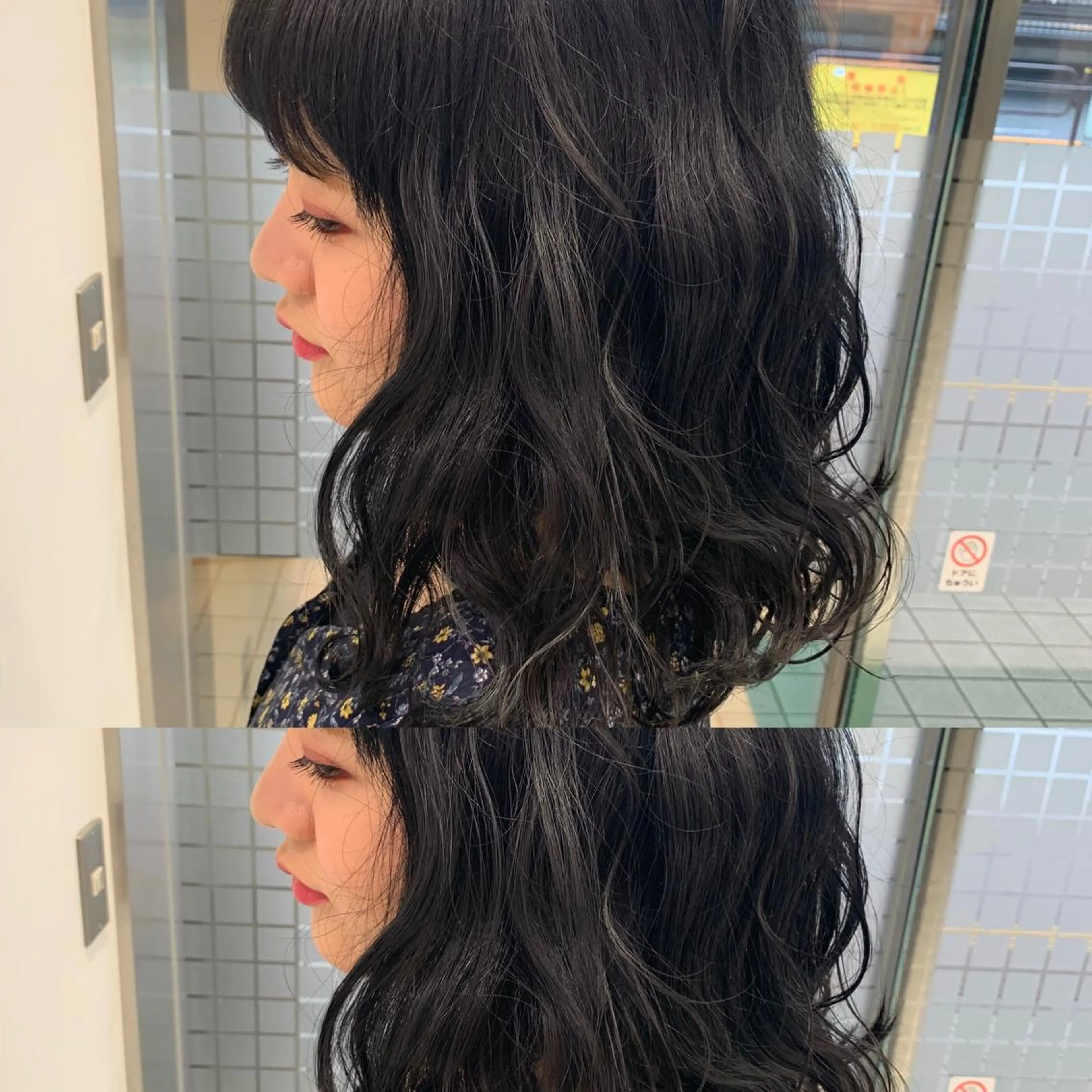 ショート カラー ブルーカラー ブルージュ カット トリートメント N° jillva ♦️川端裕司♦️のヘアスタイル